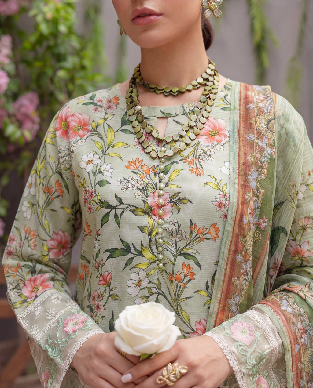 Habaab Premium Fabric Pakistani Summer Dresses - Sahiba-clothing - 5