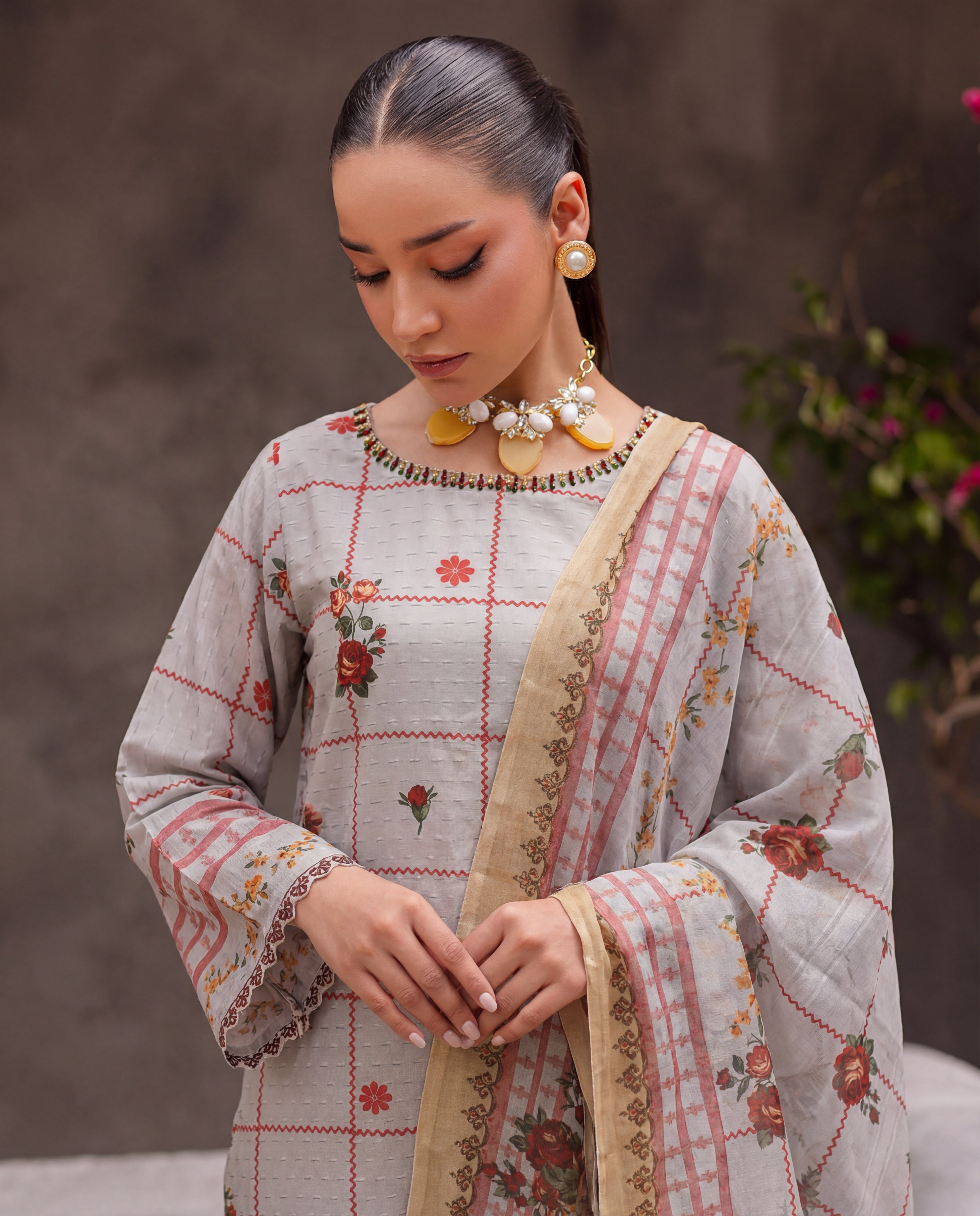 Mithi Premium Fabric Pakistani Summer Dresses - Sahiba-clothing - 2