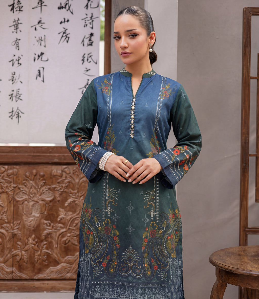 Farheen Premium Fabric Pakistani Summer Dresses - Sahiba-clothing - 5