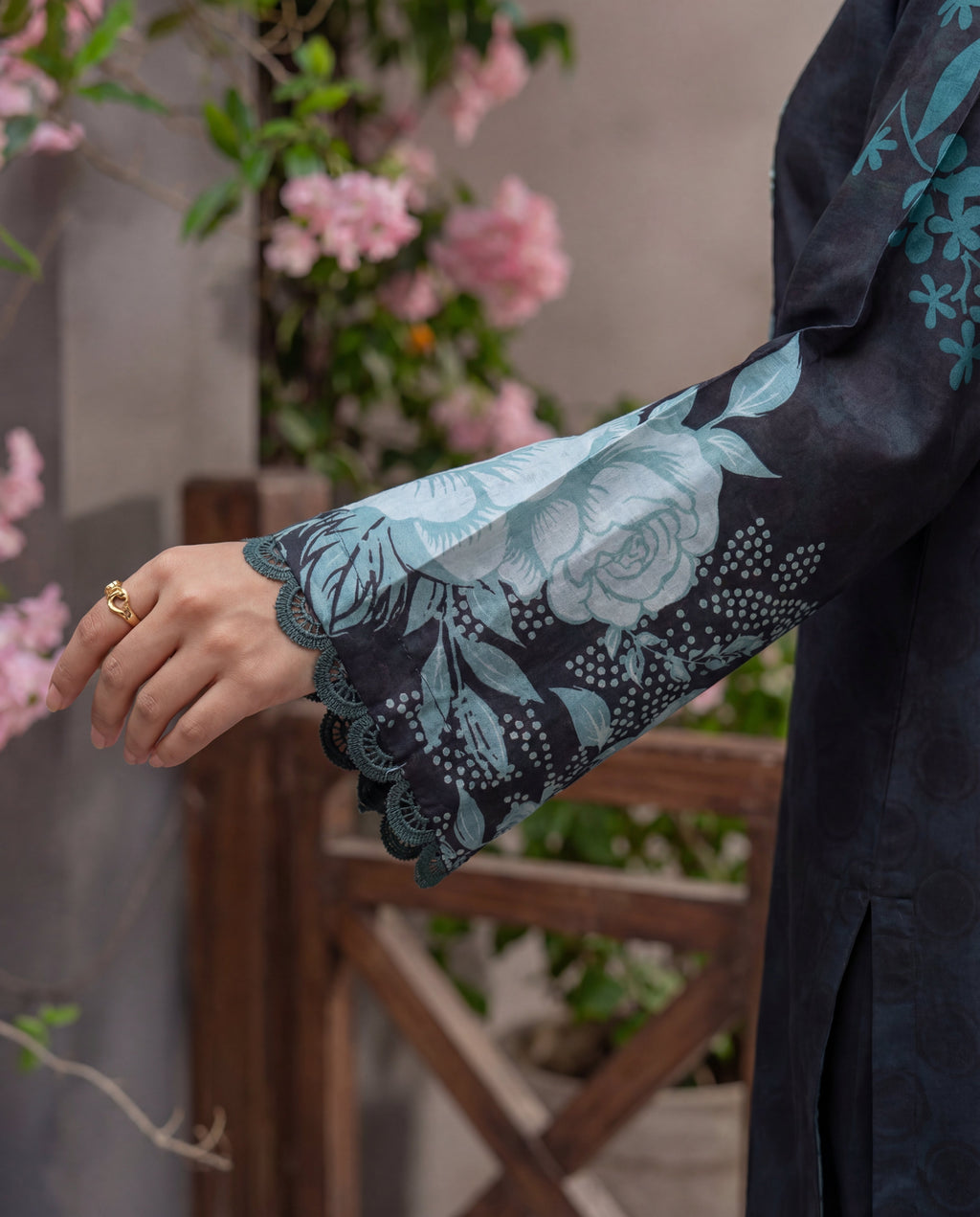 Shining Premium Fabric Pakistani Summer Dresses - Sahiba-clothing - 3