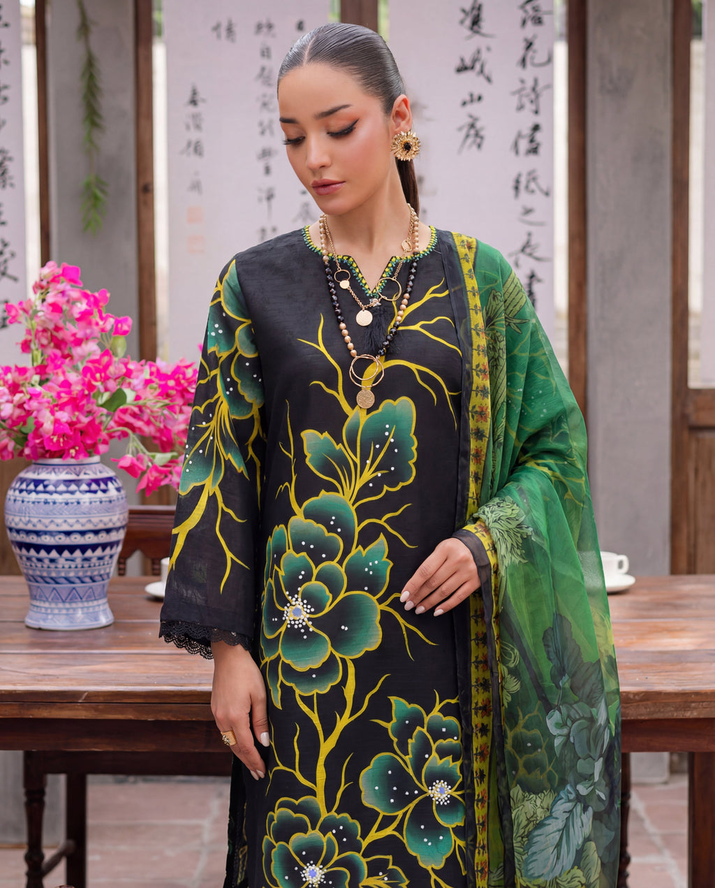 Soft Premium Fabric Pakistani Summer Dresses - Sahiba-clothing - 8