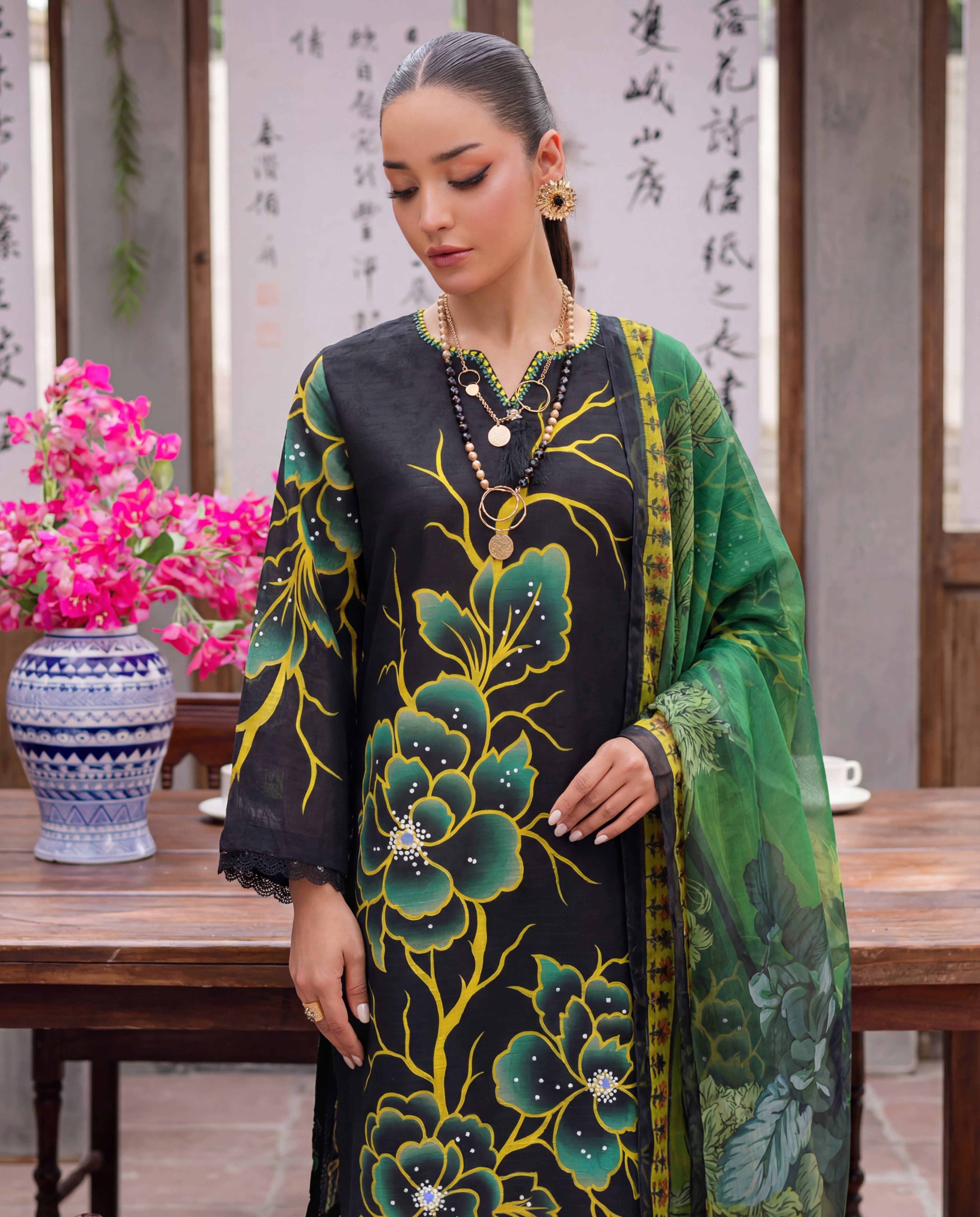 Soft Premium Fabric Pakistani Summer Dresses - Sahiba-clothing - 8