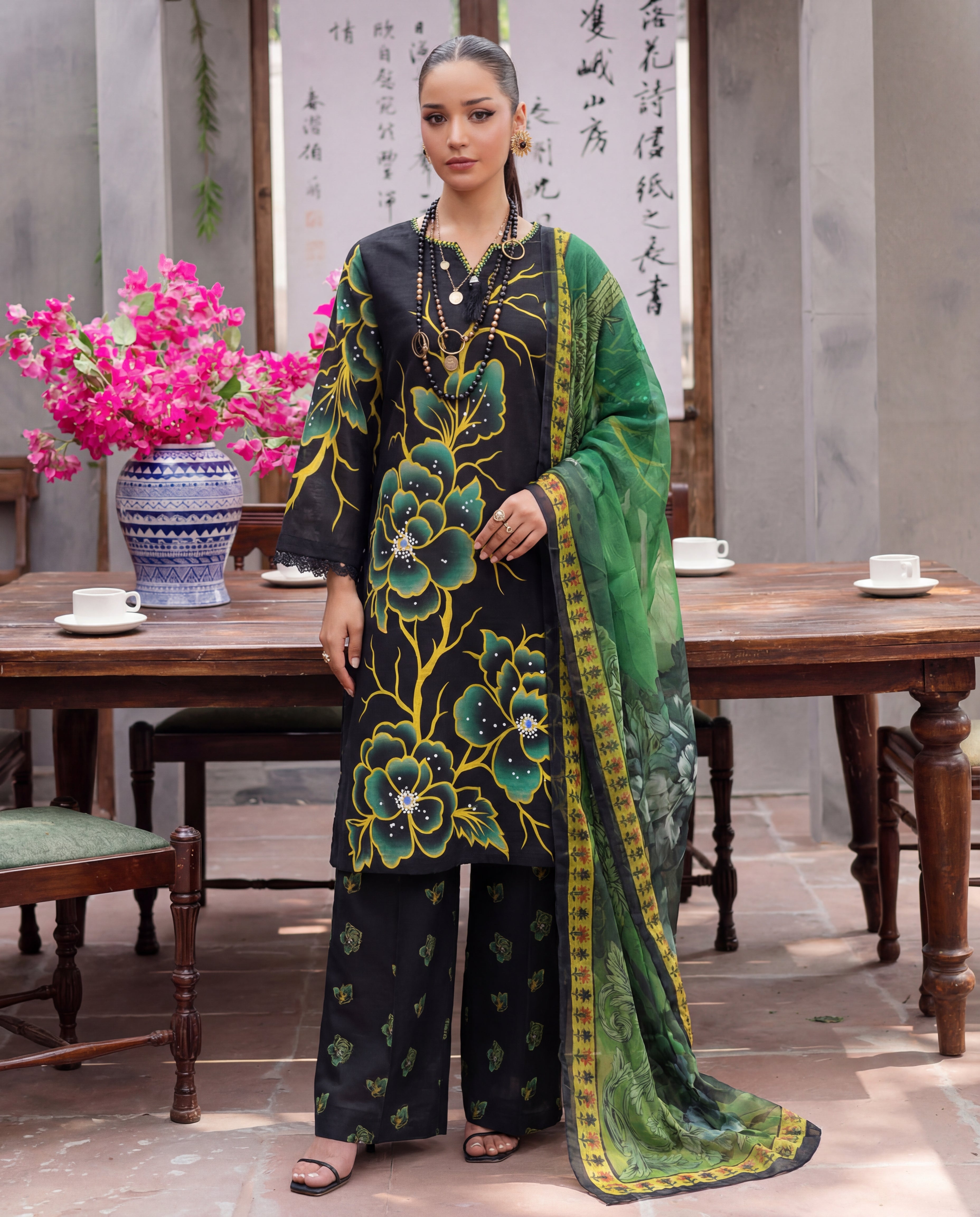Soft Premium Fabric Pakistani Summer Dresses - Sahiba-clothing - 7