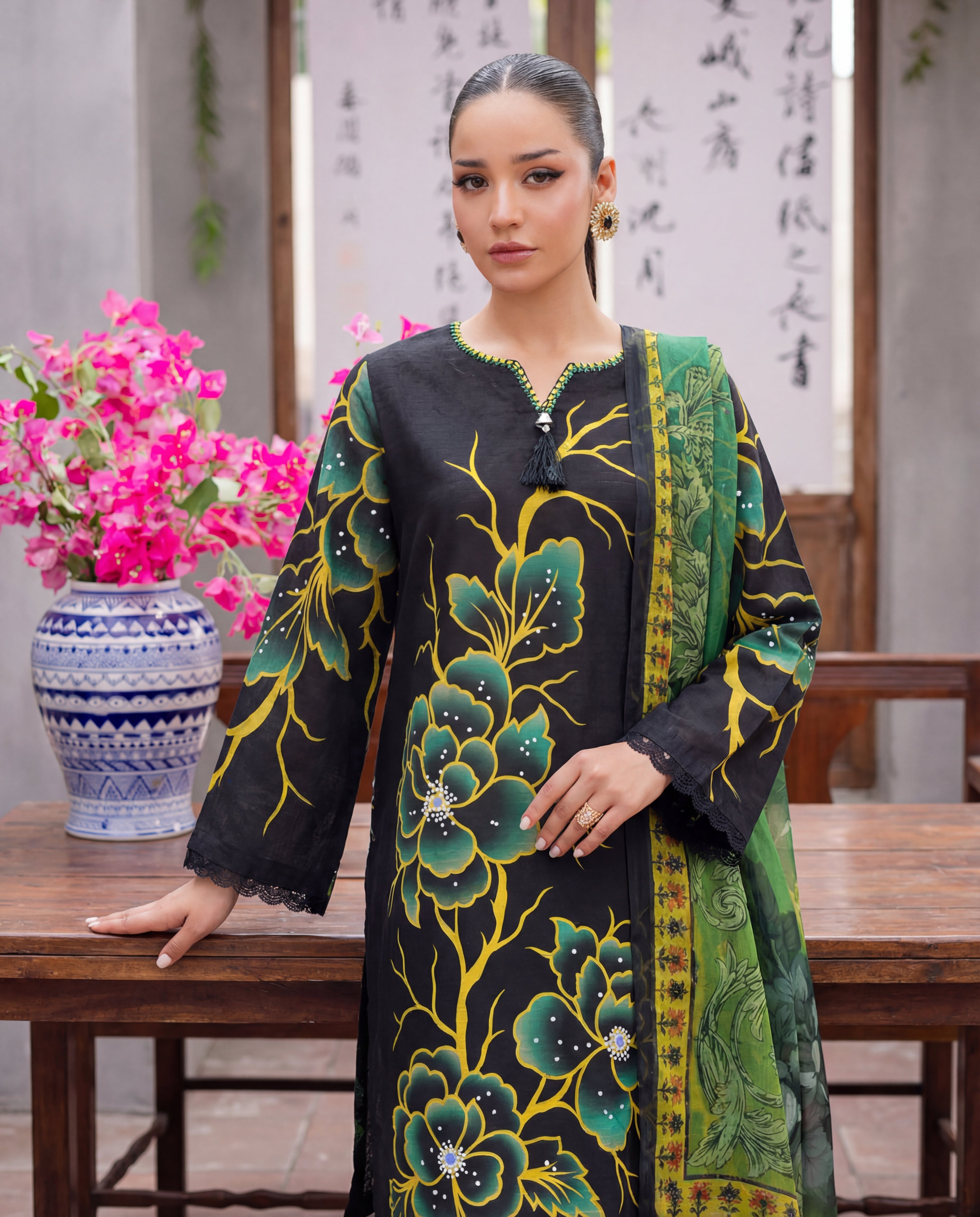 Soft Premium Fabric Pakistani Summer Dresses - Sahiba-clothing - 2