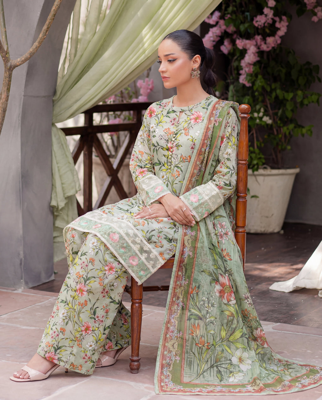 Habaab Premium Fabric Pakistani Summer Dresses - Sahiba-clothing - 8