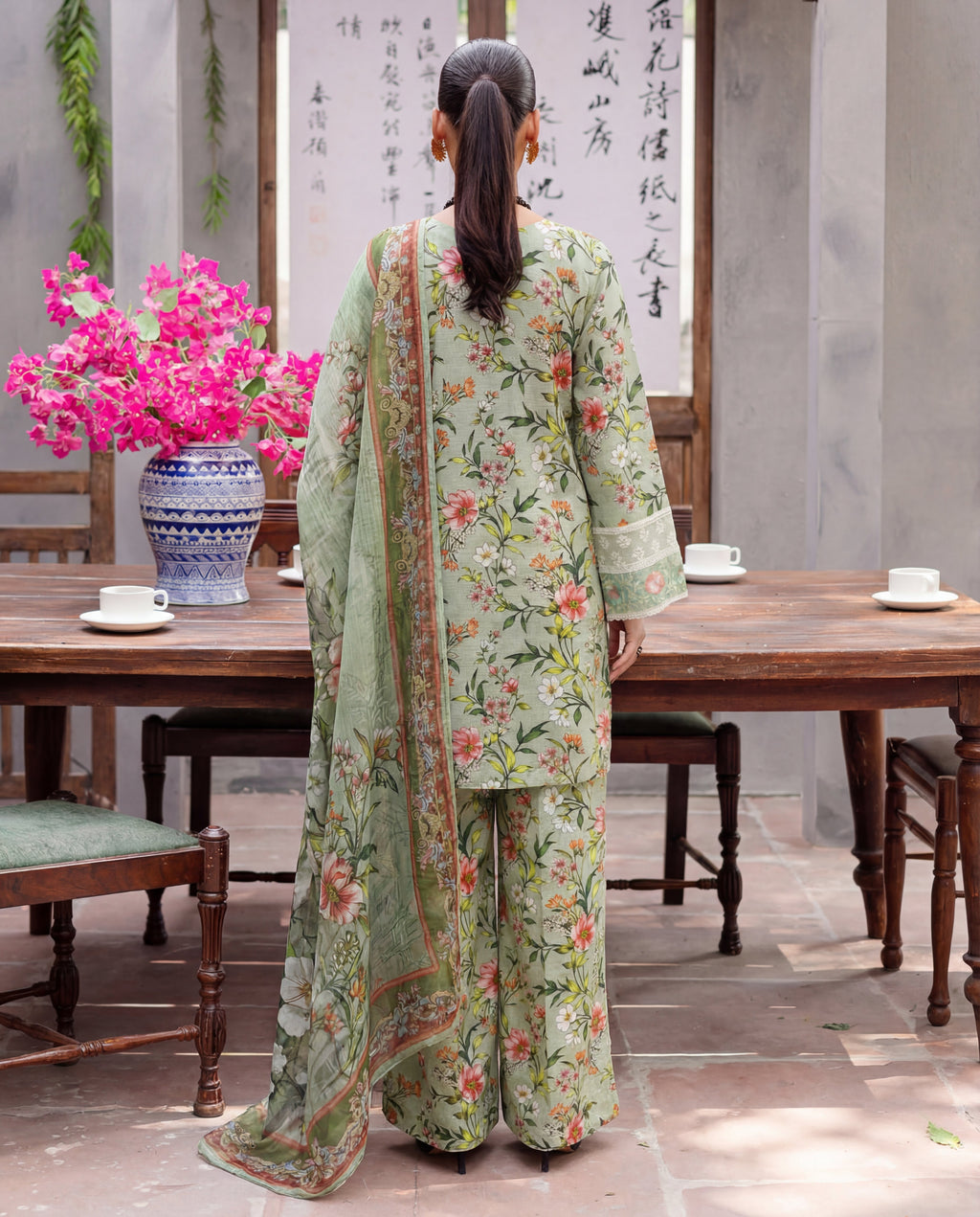 Habaab Premium Fabric Pakistani Summer Dresses - Sahiba-clothing - 7