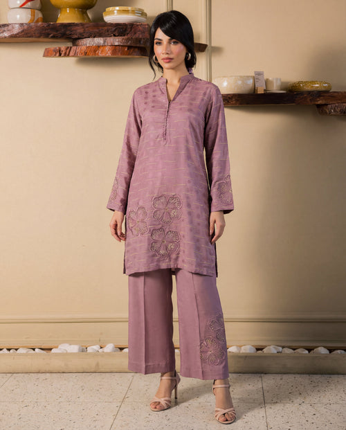 Aria Pink Premium Fabric Pakistani Summer Dresses - Sahiba-clothing - 1