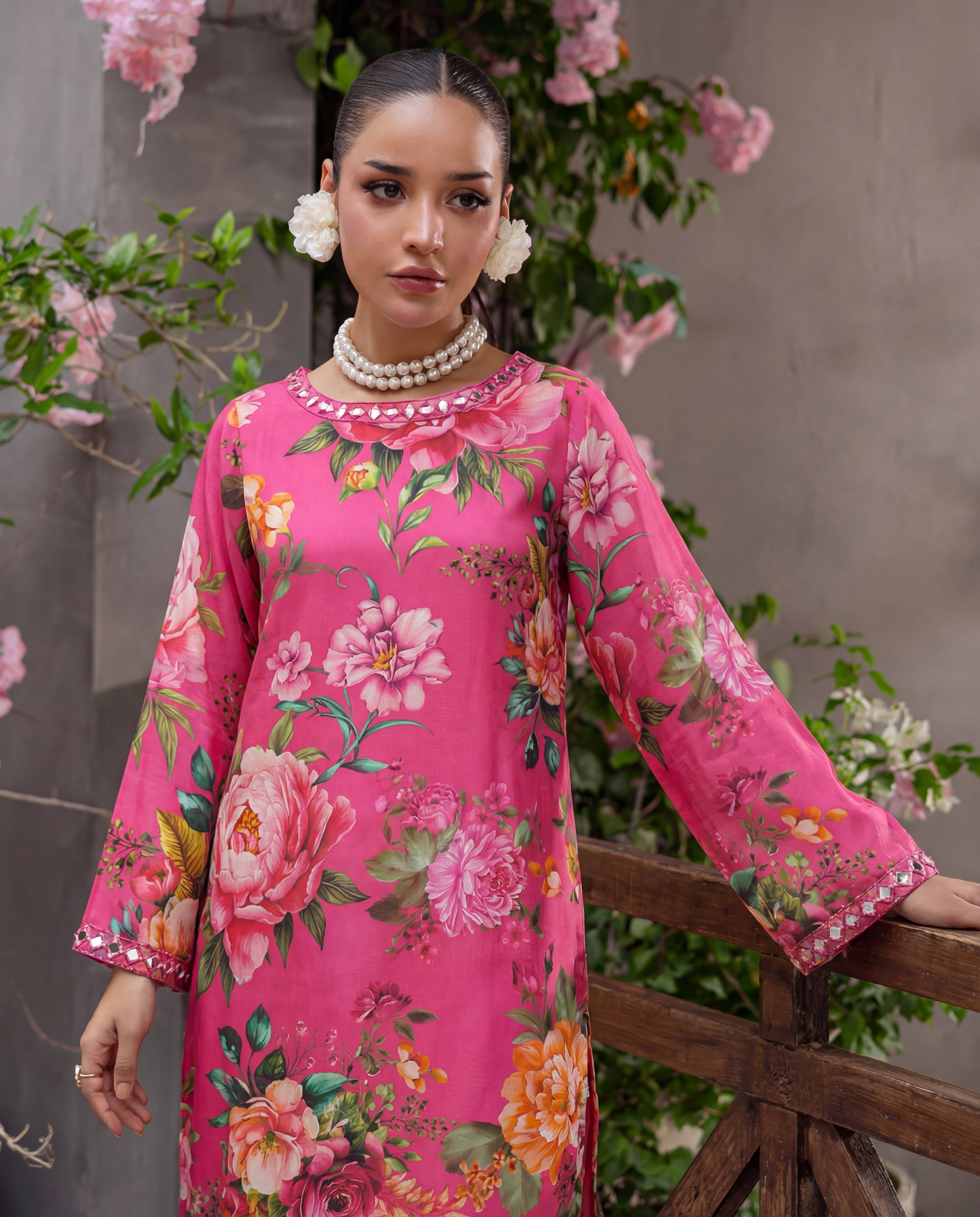 Khushi Premium Fabric Pakistani Summer Dresses - Sahiba-clothing - 2