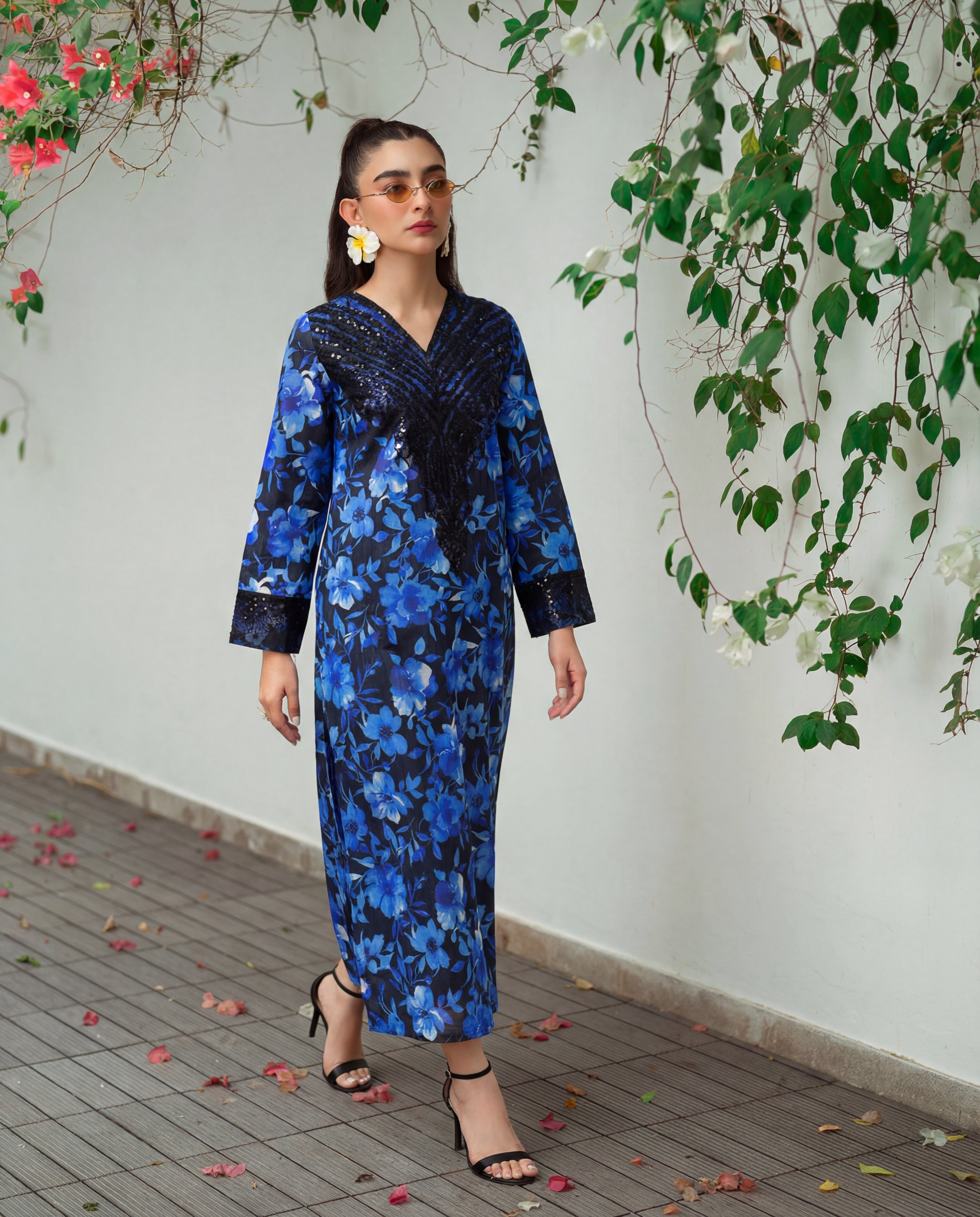 Pleasant Premium Fabric Pakistani Summer Dresses - Sahiba-clothing - 8