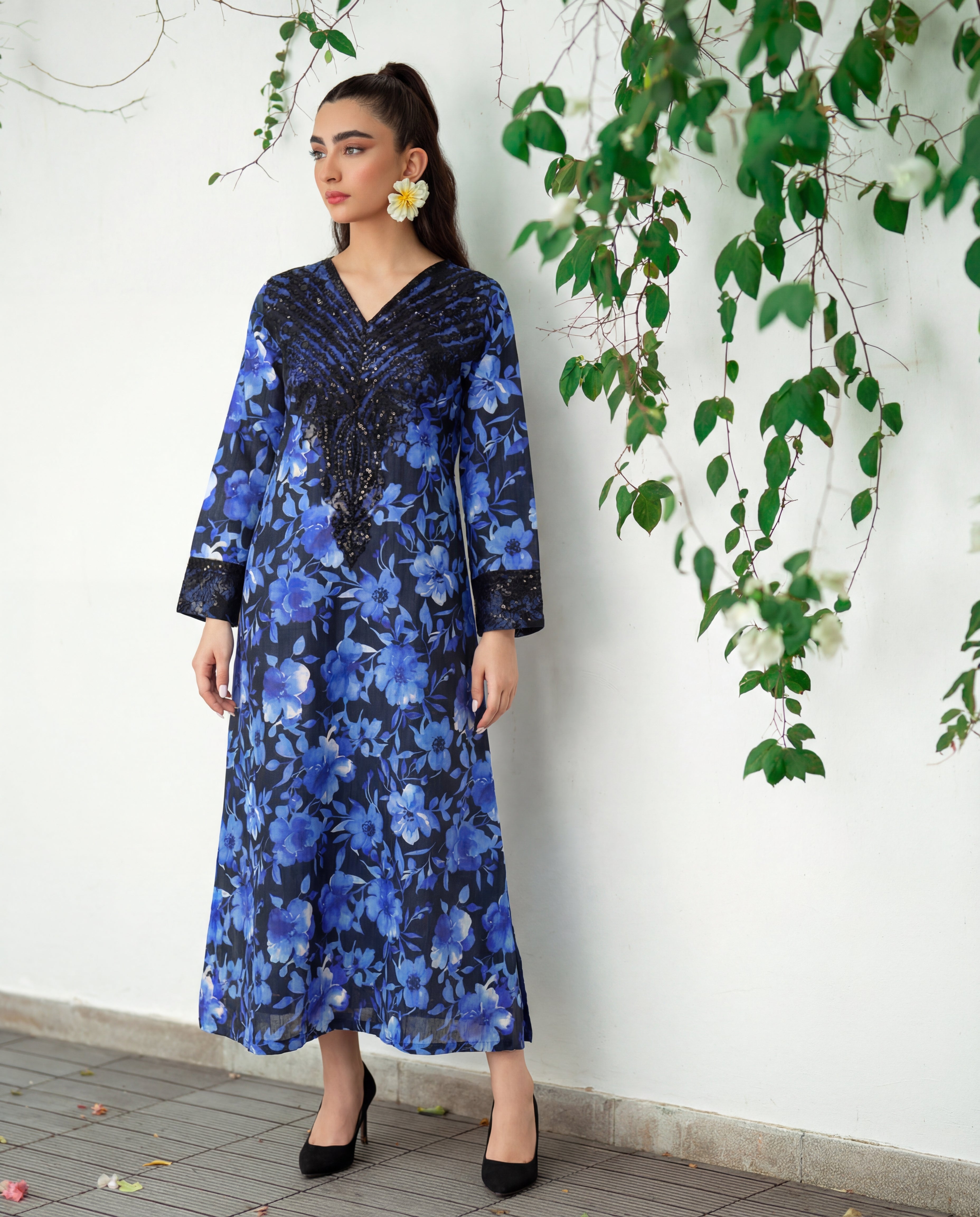 Pleasant Premium Fabric Pakistani Summer Dresses - Sahiba-clothing - 7