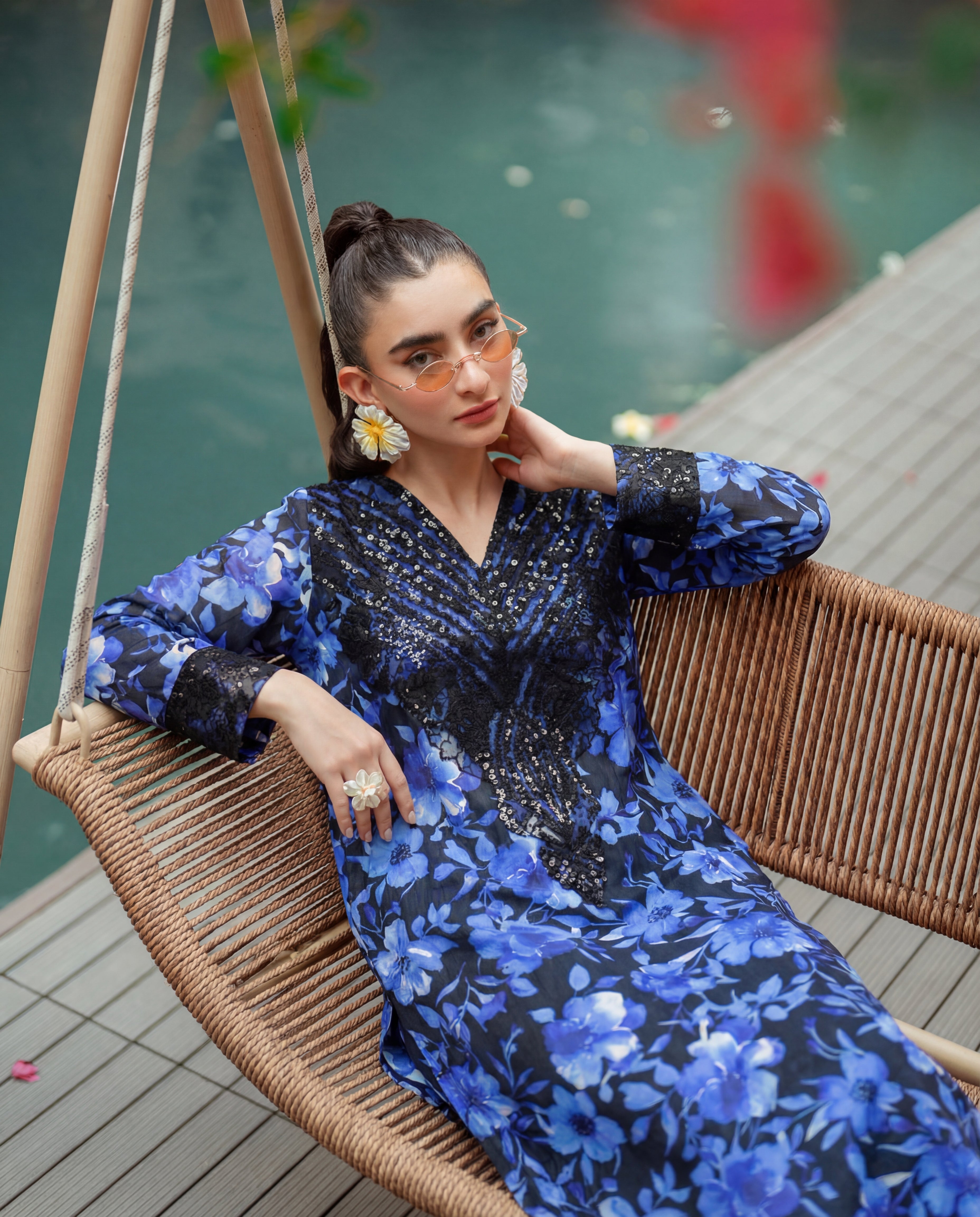 Pleasant Premium Fabric Pakistani Summer Dresses - Sahiba-clothing - 4