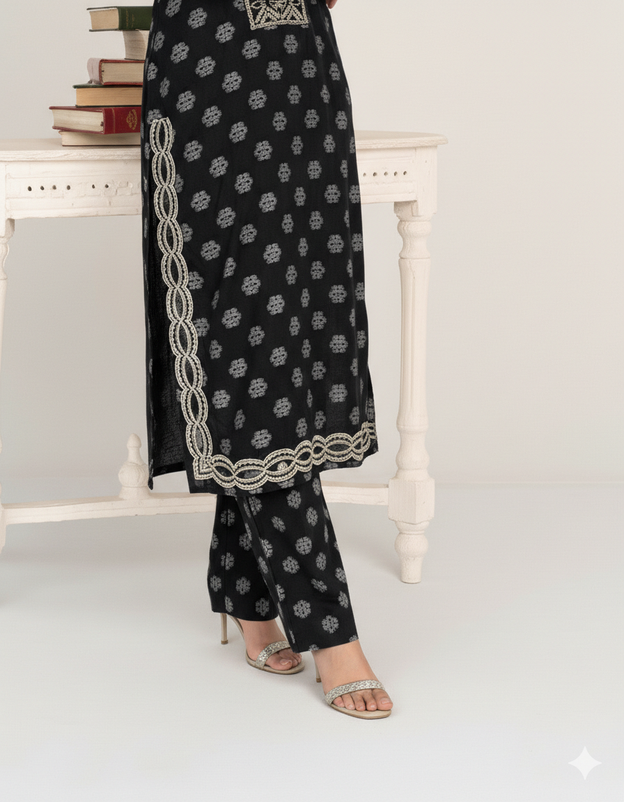 Zelve Premium Fabric Pakistani Summer Dresses - Sahiba-clothing - 3