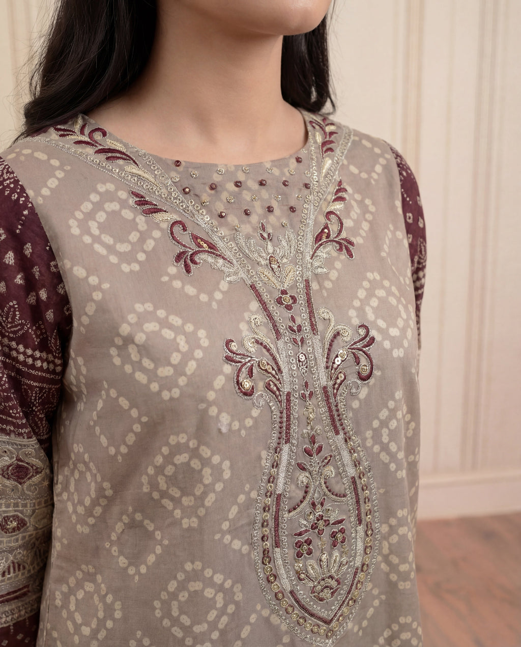 Amelise Premium Fabric Pakistani Summer Dresses - Sahiba-clothing - 2
