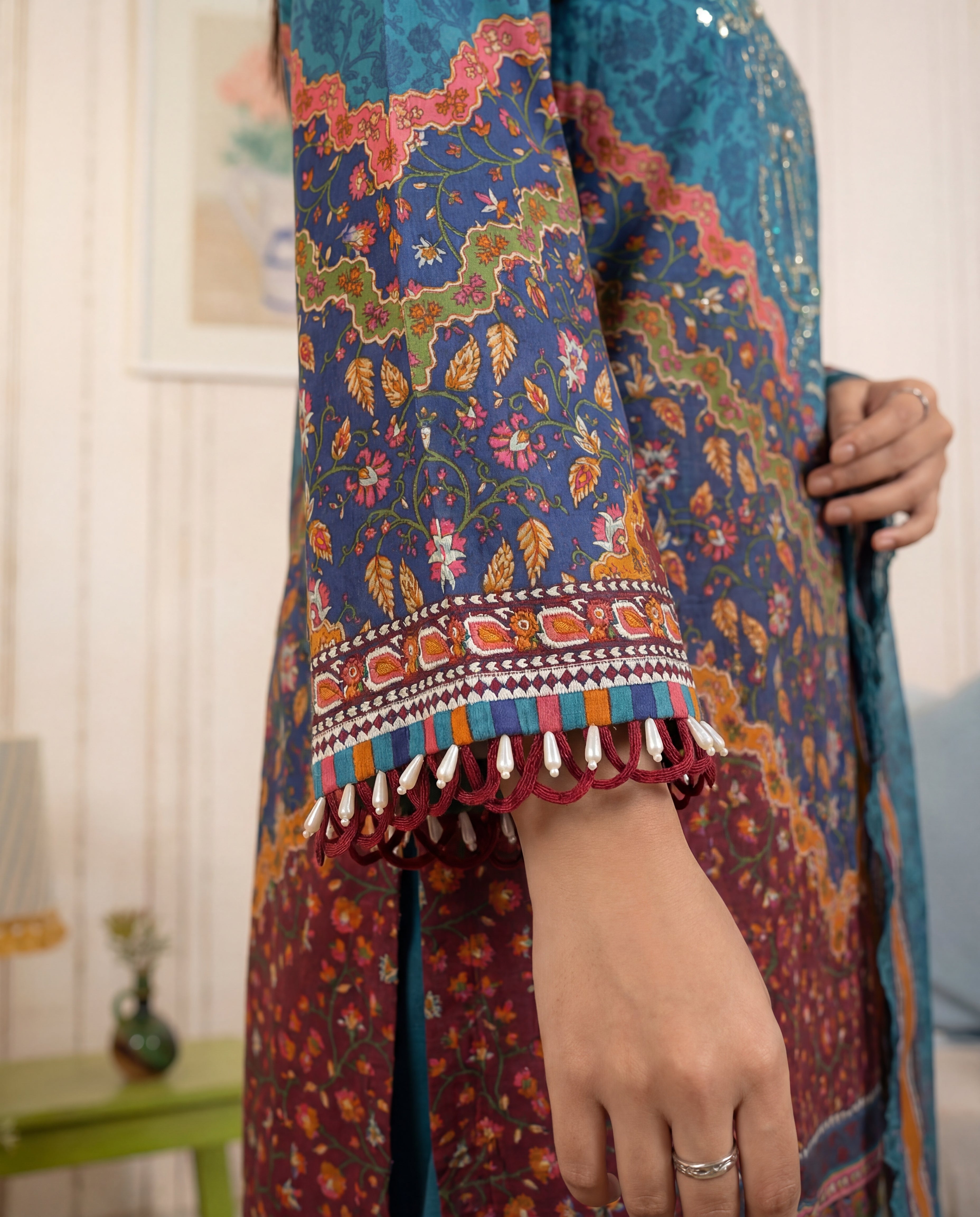 Atelier Premium Fabric Pakistani Summer Dresses - Sahiba-clothing - 5