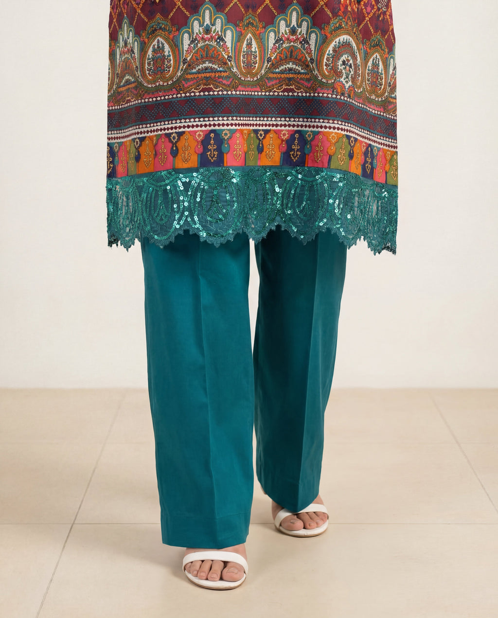 Atelier Premium Fabric Pakistani Summer Dresses - Sahiba-clothing - 3