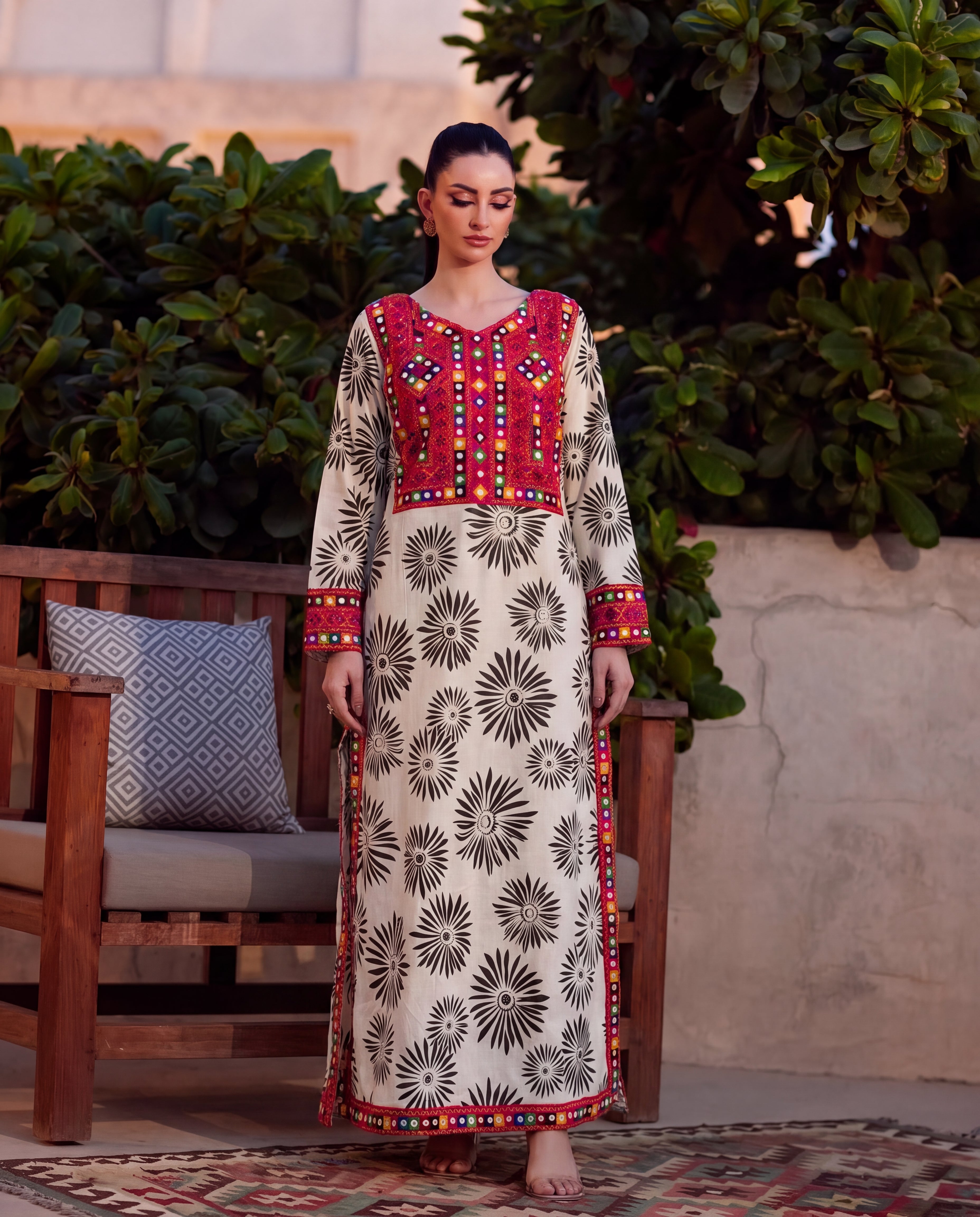 Coreopsis Premium Fabric Pakistani Summer Dresses - Sahiba-clothing - 1