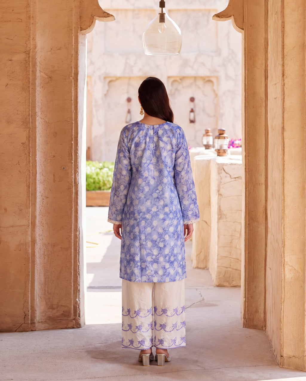 Jennifer Premium Fabric Pakistani Summer Dresses - Sahiba-clothing - 2