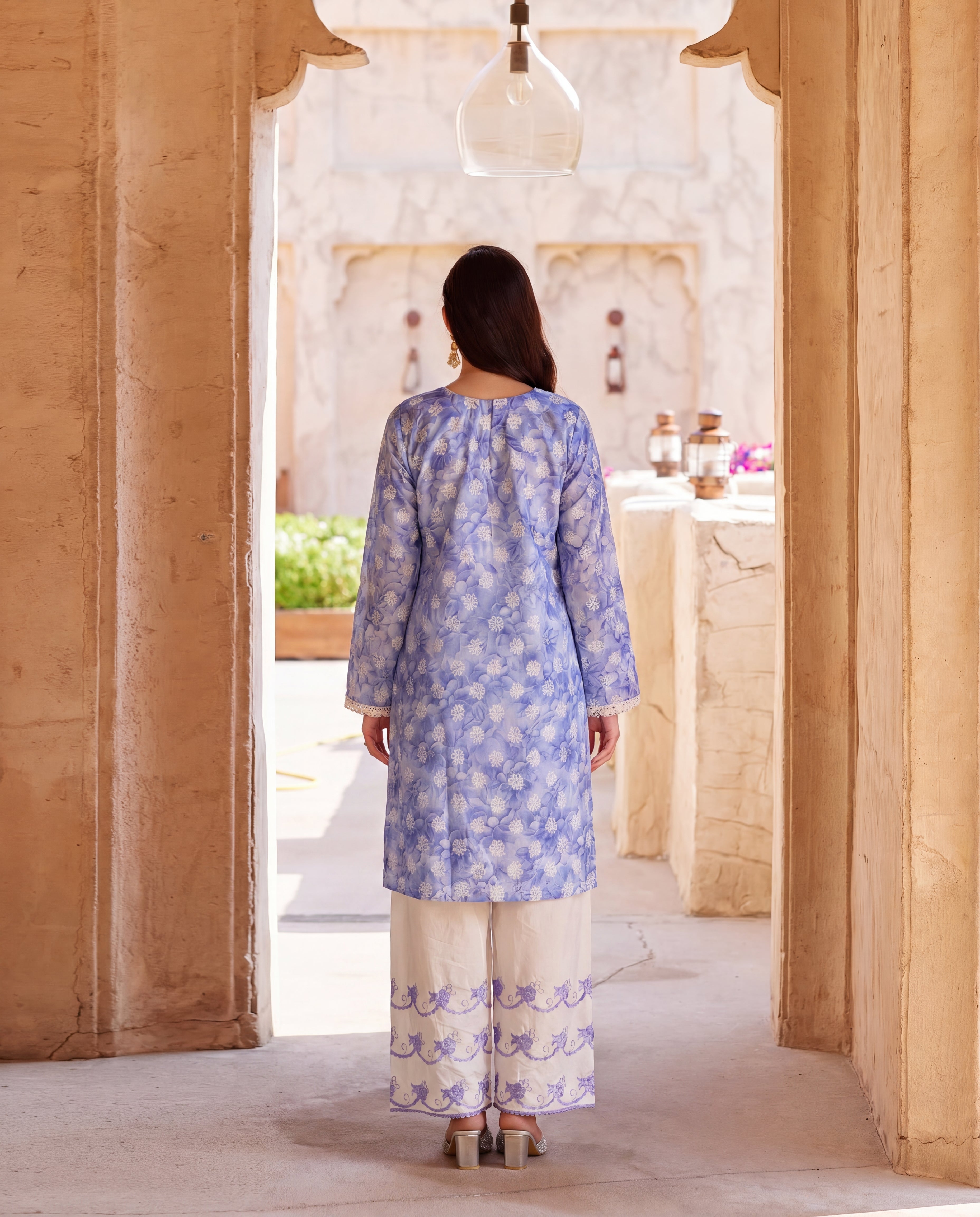 Jennifer Premium Fabric Pakistani Summer Dresses - Sahiba-clothing - 2
