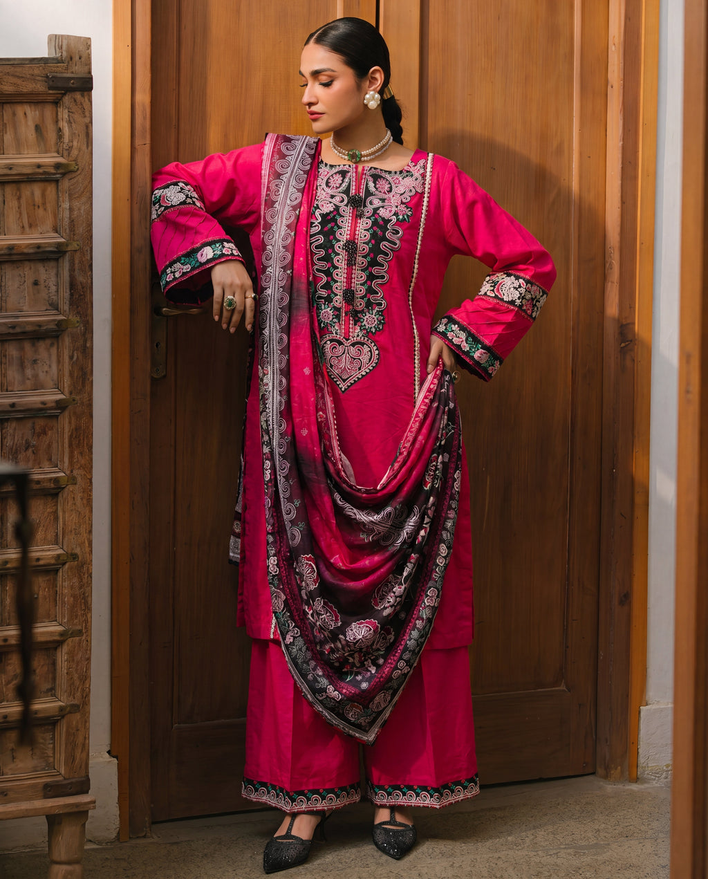 Zarnigar Premium Fabric Pakistani Summer Dresses - Sahiba-clothing - 1