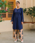 Grandiflora Blue Premium Fabric Pakistani Summer Dresses - Sahiba-clothing - 1