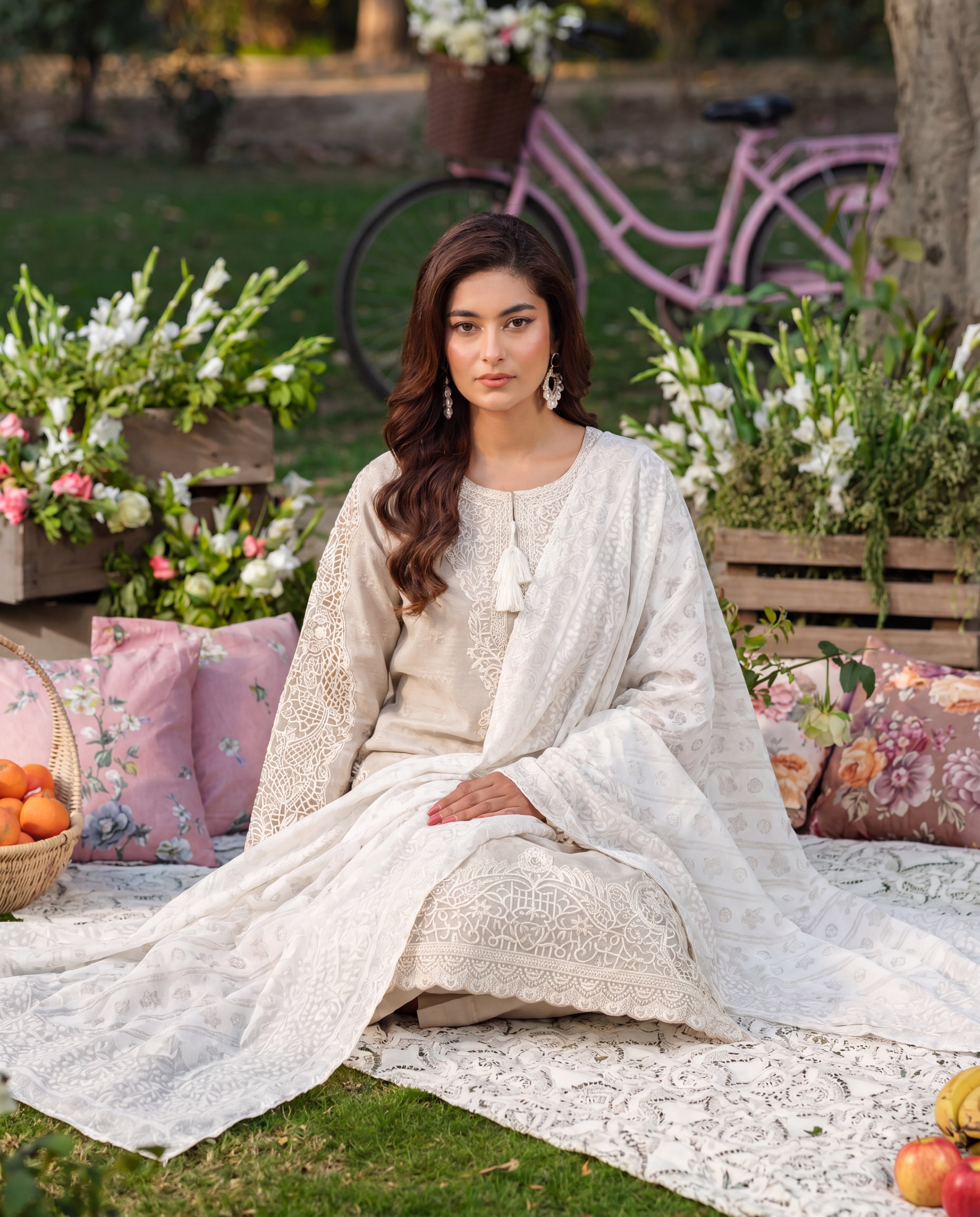 Cornflower Premium Fabric Pakistani Summer Dresses - Sahiba-clothing - 6