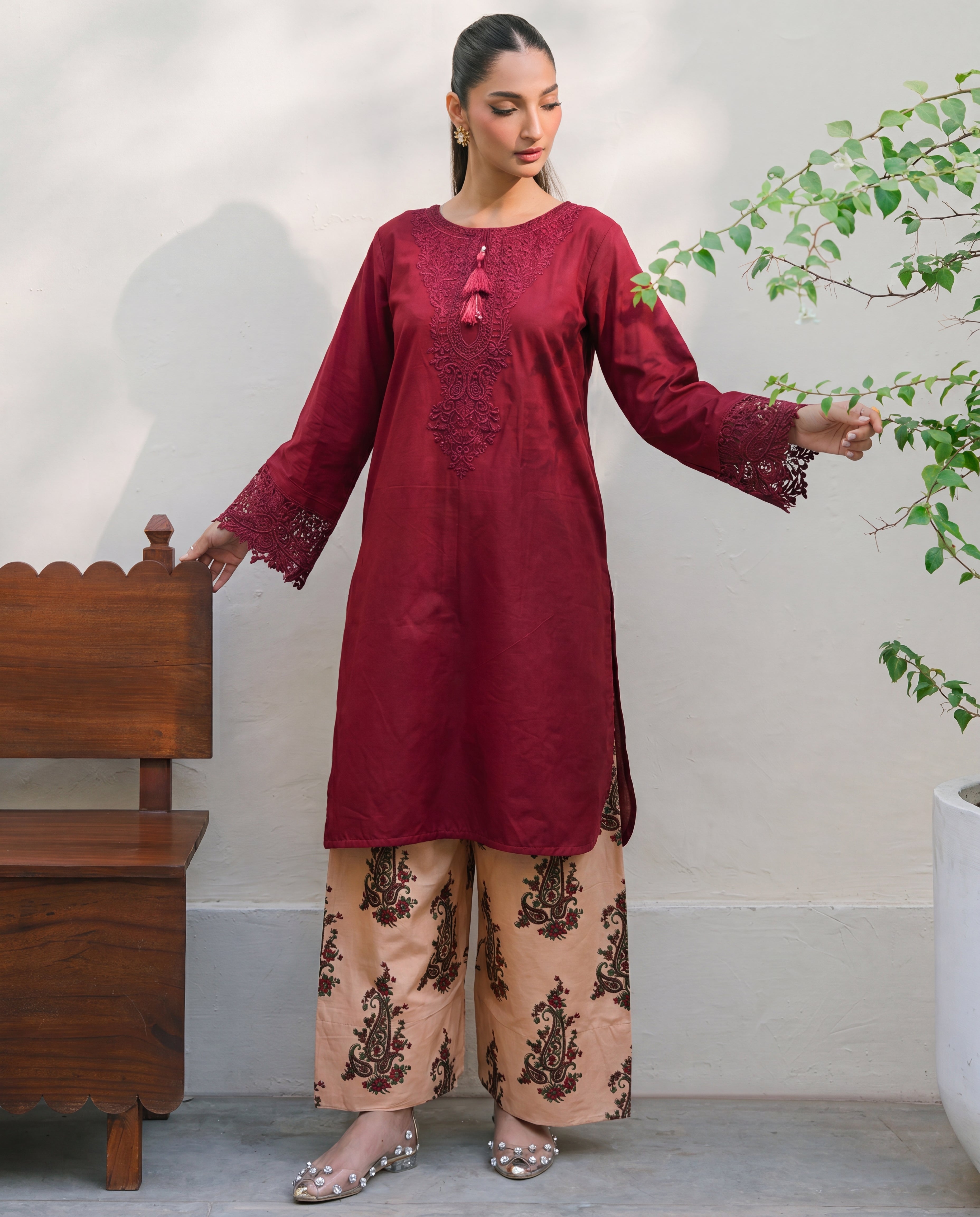 Grandiflora Premium Fabric Pakistani Summer Dresses - Sahiba-clothing - 1