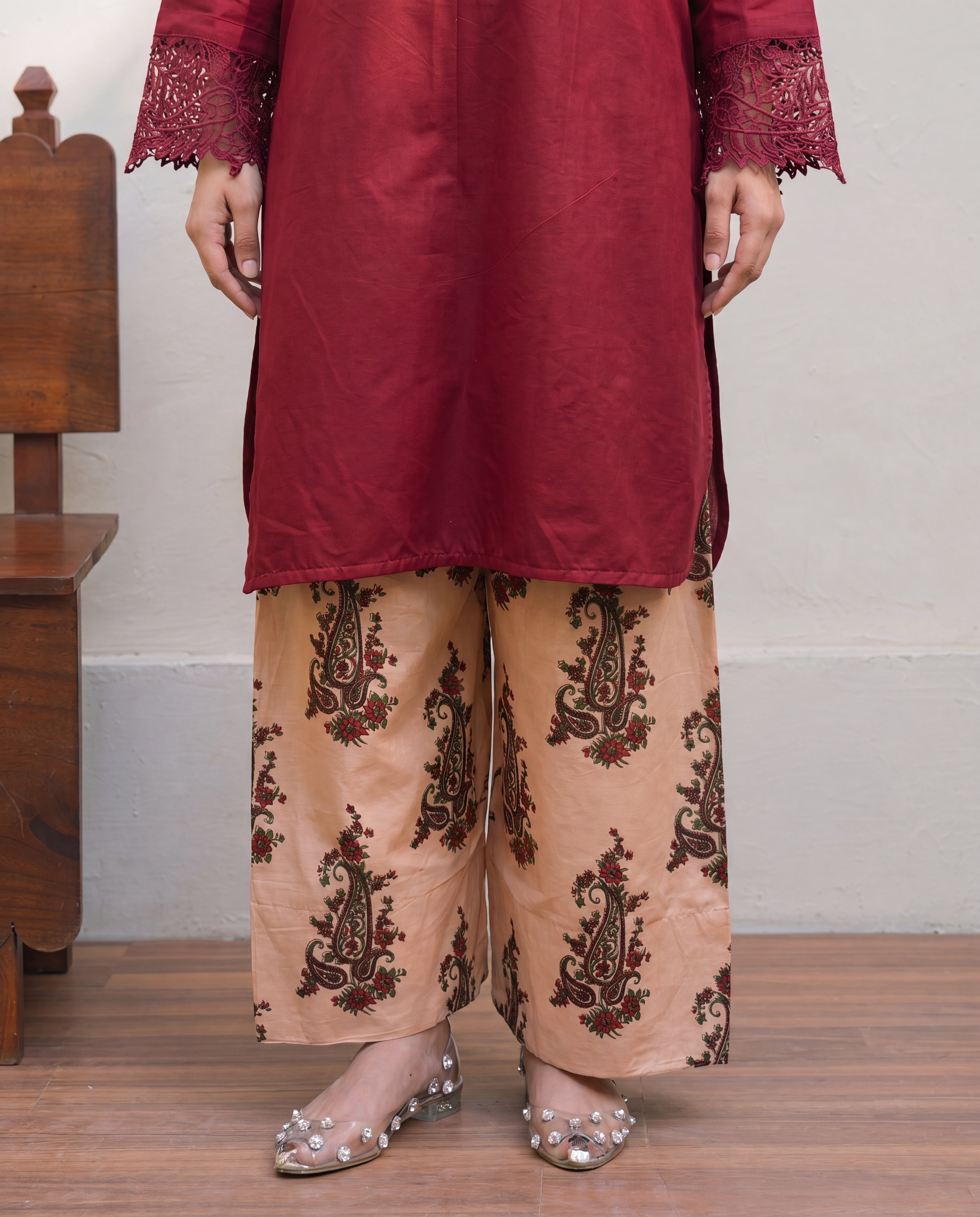 Grandiflora Premium Fabric Pakistani Summer Dresses - Sahiba-clothing - 4