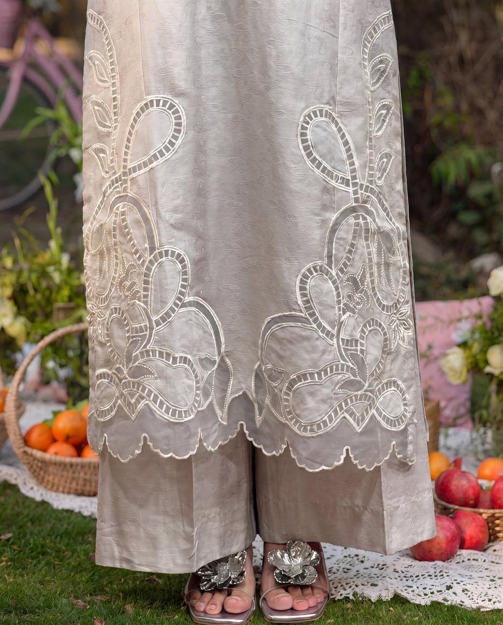 Clockleshell Premium Fabric Pakistani Summer Dresses - Sahiba-clothing - 6