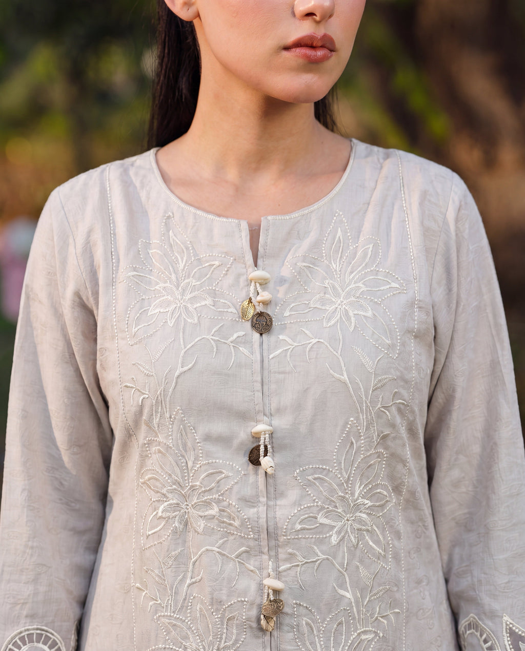 Clockleshell Premium Fabric Pakistani Summer Dresses - Sahiba-clothing - 4