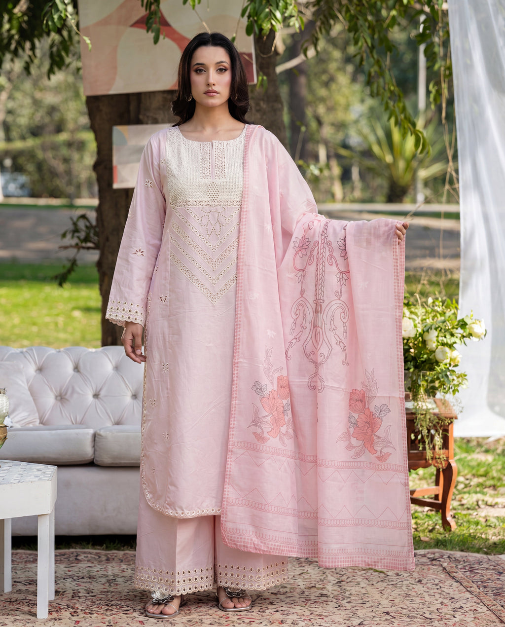 Badar Premium Fabric Pakistani Summer Dresses - Sahiba-clothing - 1
