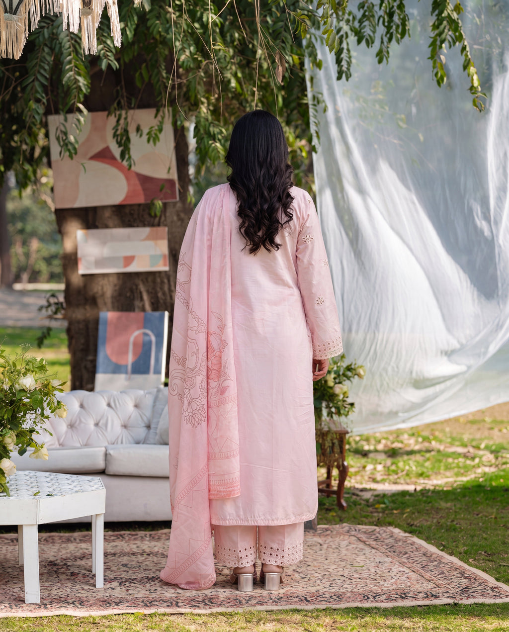 Badar Premium Fabric Pakistani Summer Dresses - Sahiba-clothing - 2