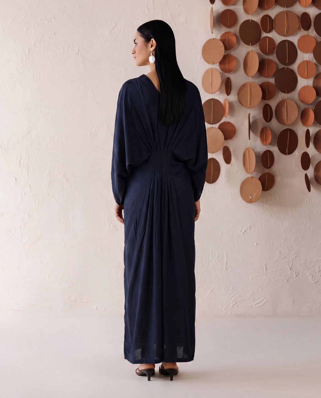 Grana Black Premium Fabric Pakistani Winter Dresses - Sahiba-clothing - 2