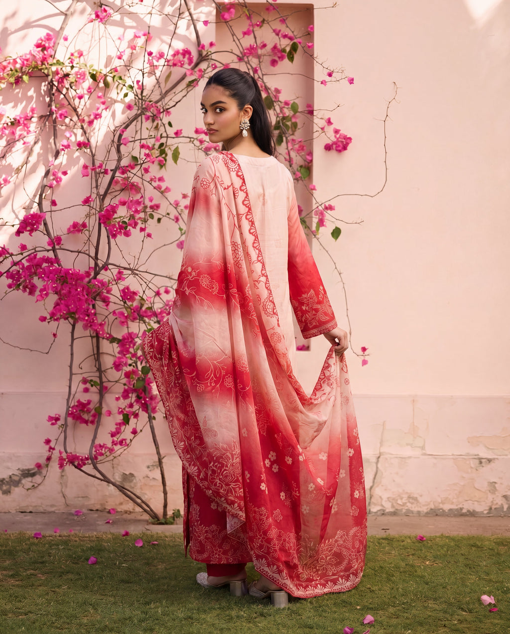 Sunlit Premium Fabric Pakistani Summer Dresses - Sahiba-clothing - 2