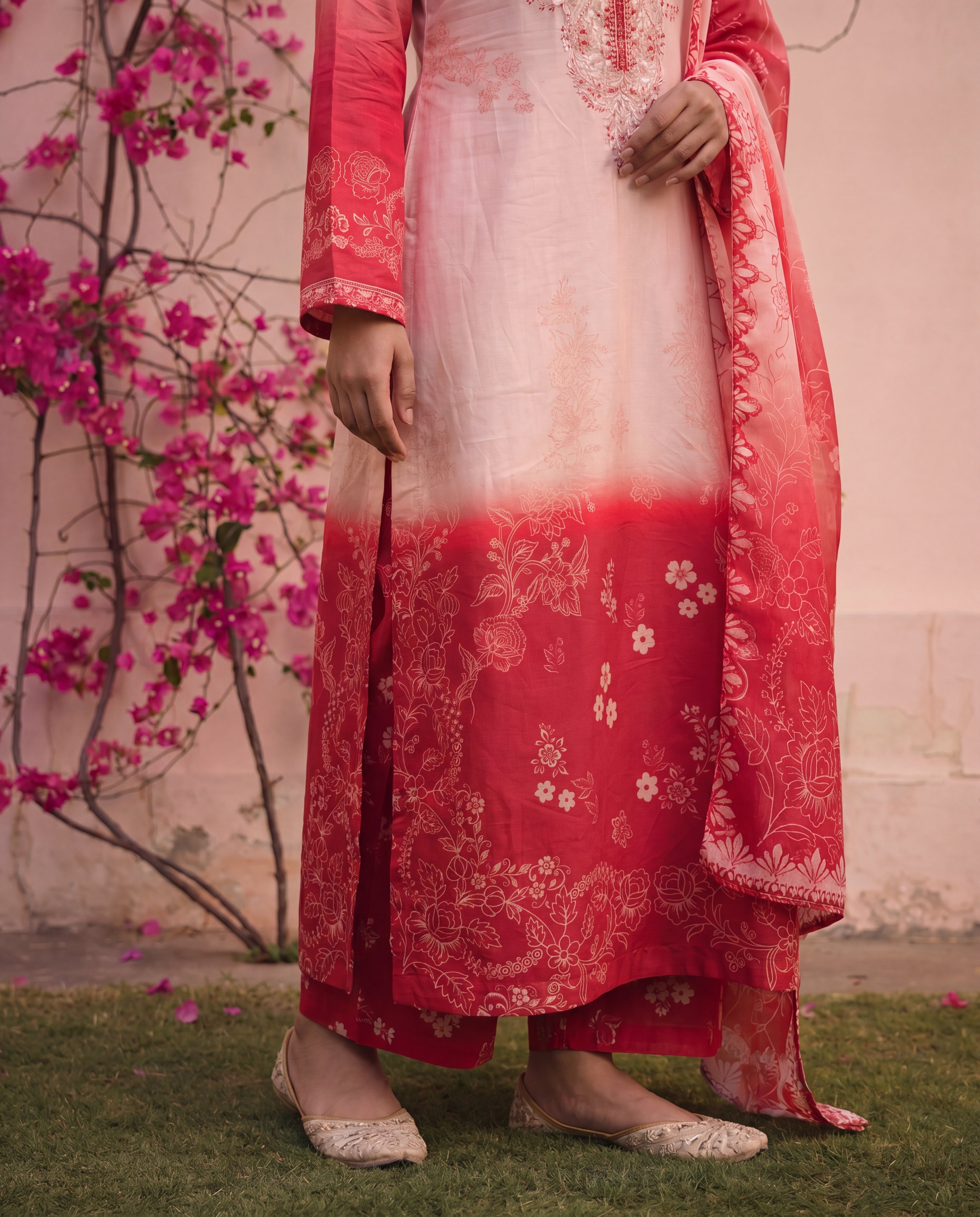 Sunlit Premium Fabric Pakistani Summer Dresses - Sahiba-clothing - 4