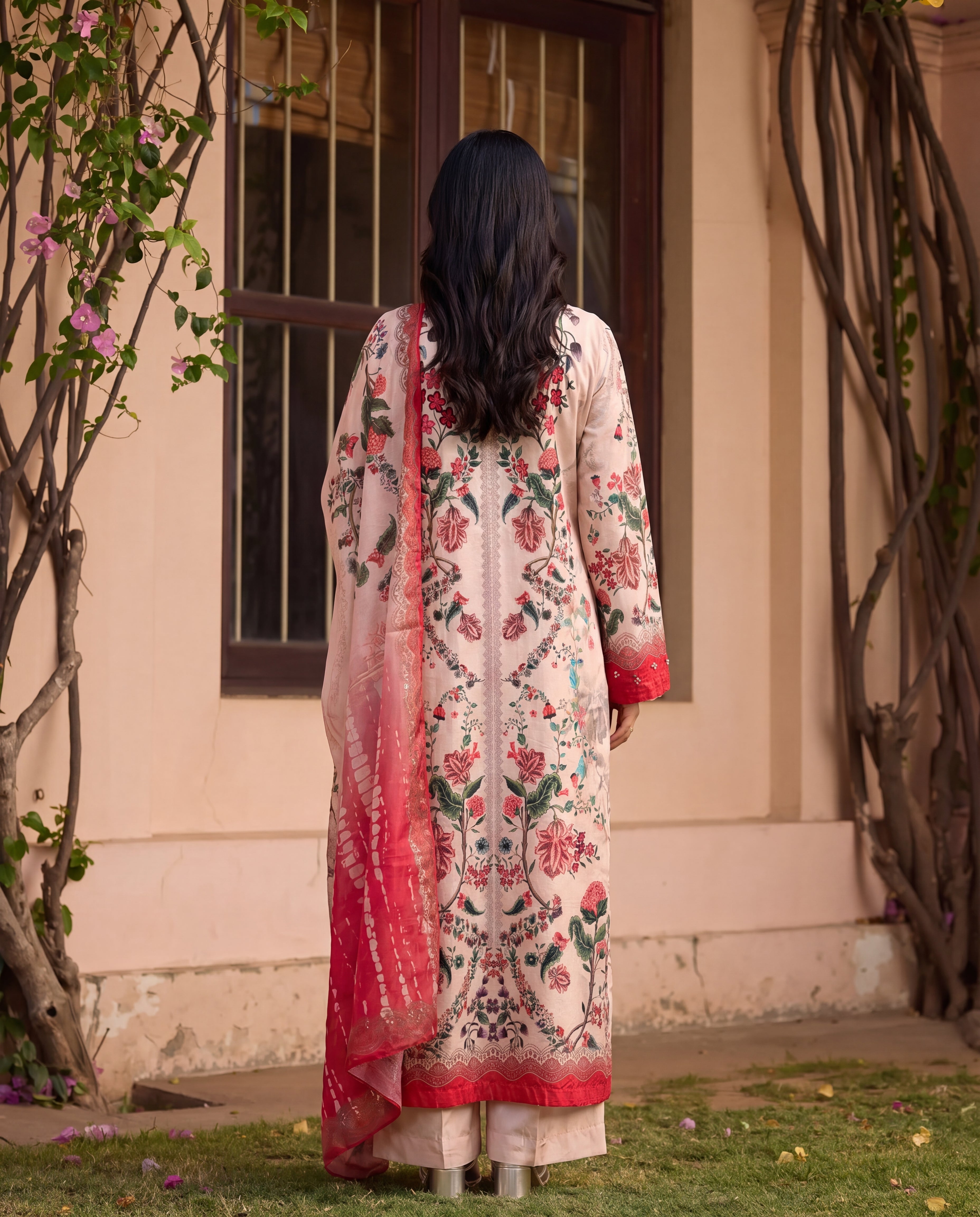 Alexina Premium Fabric Pakistani Summer Dresses - Sahiba-clothing - 2