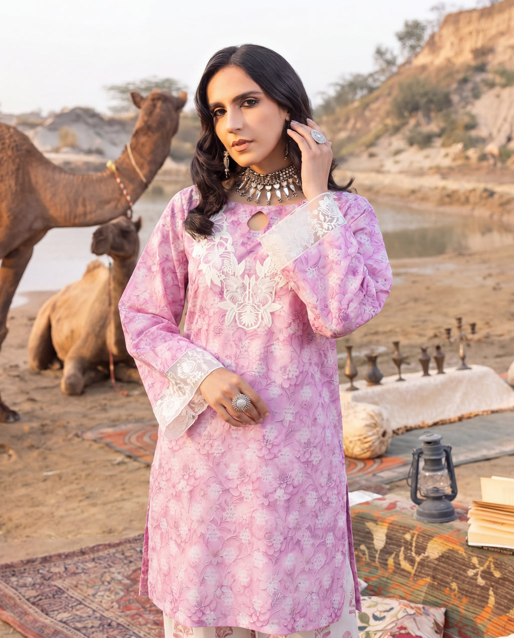 Zivaa Premium Fabric Pakistani Summer Dresses - Sahiba-clothing - 3