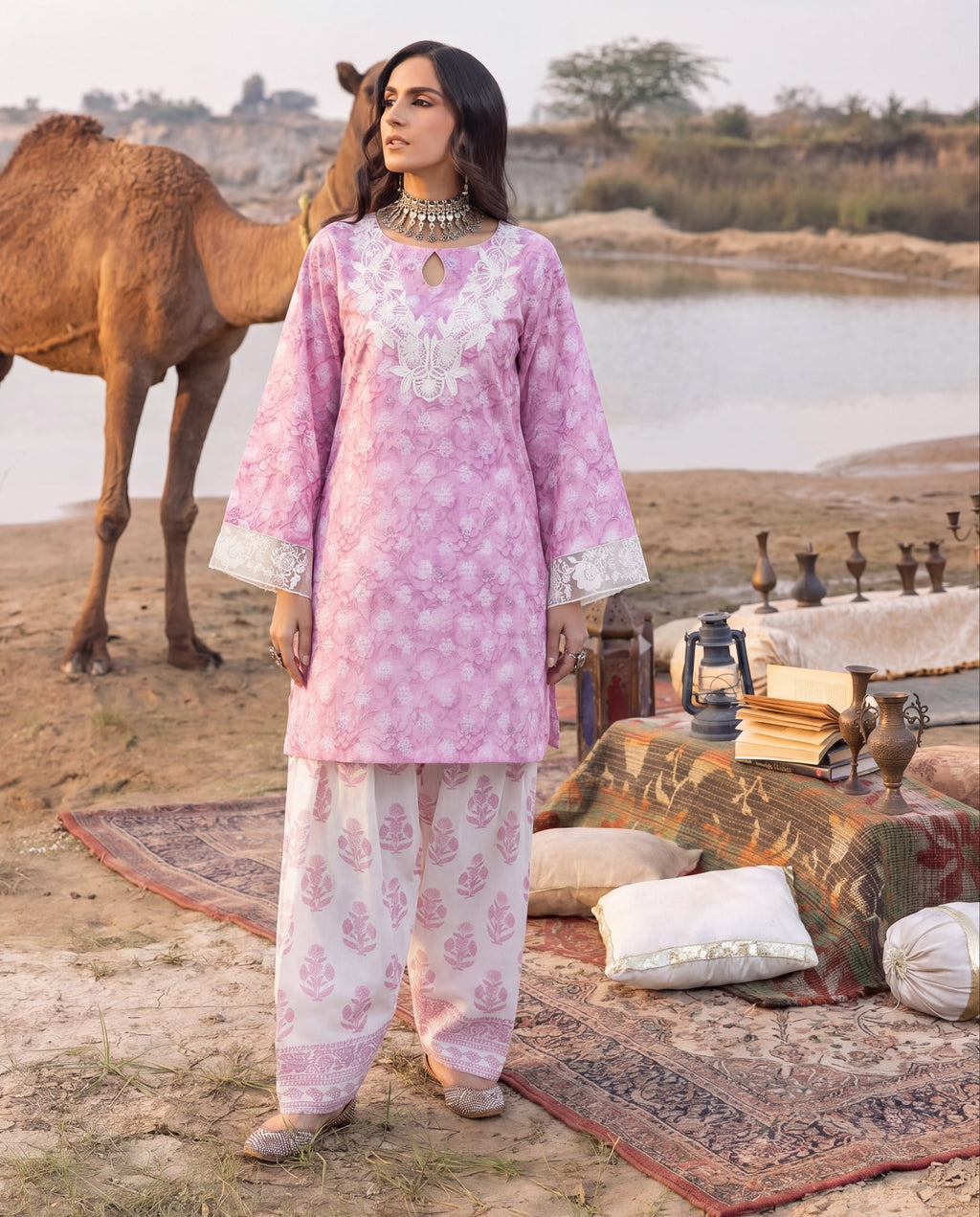 Zivaa Premium Fabric Pakistani Summer Dresses - Sahiba-clothing - 1