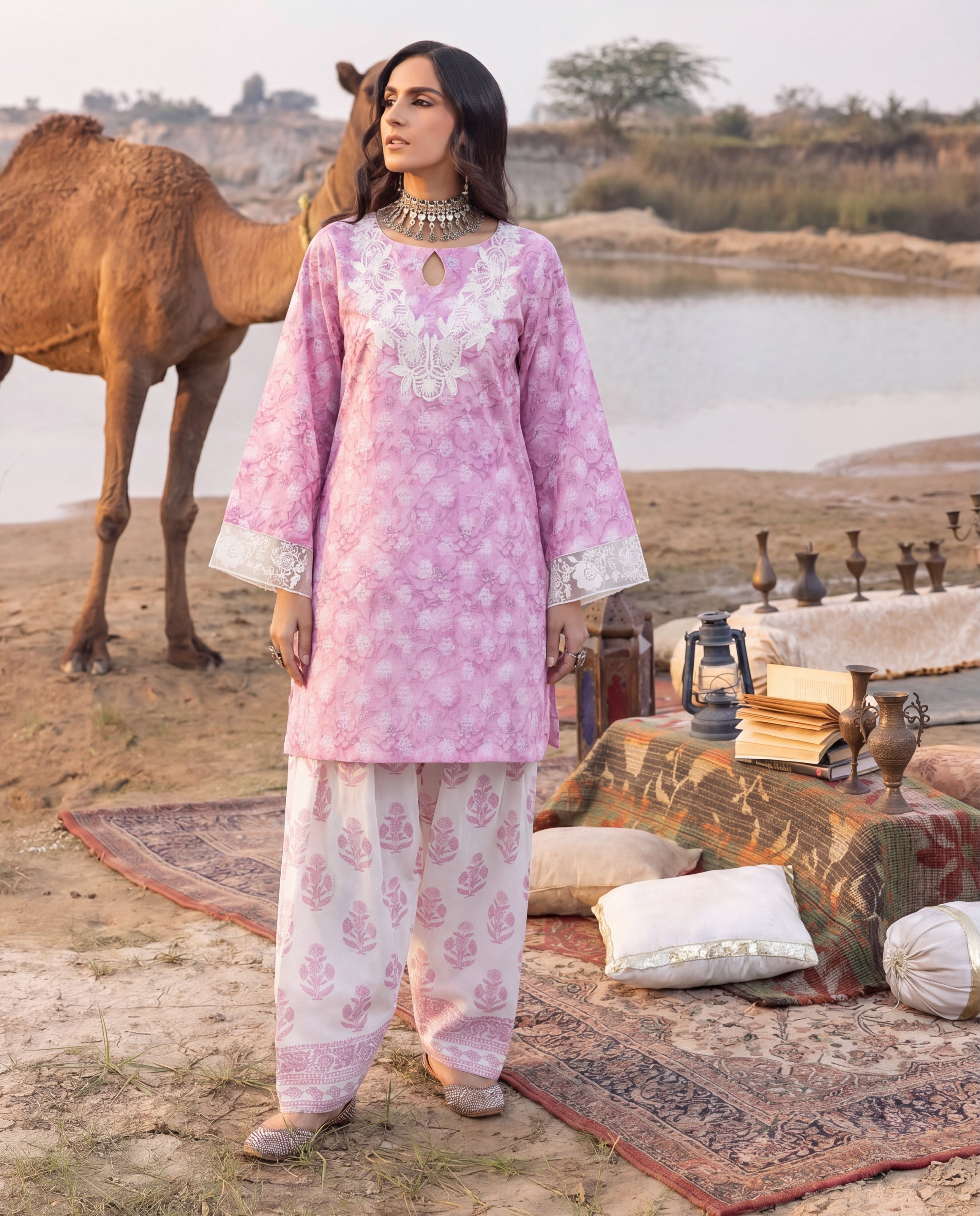 Zivaa Premium Fabric Pakistani Summer Dresses - Sahiba-clothing - 1
