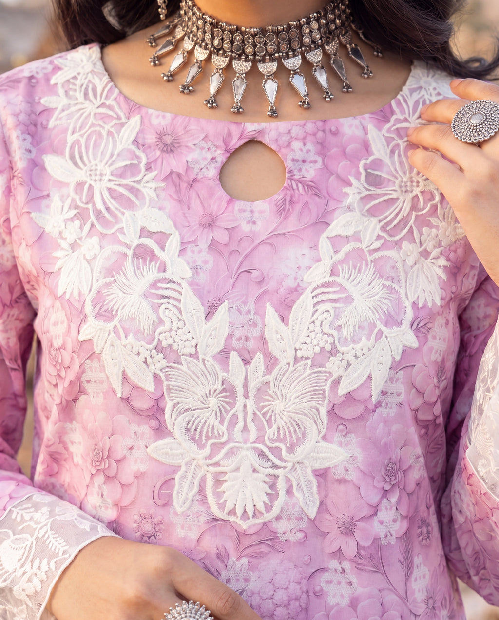 Zivaa Premium Fabric Pakistani Summer Dresses - Sahiba-clothing - 4