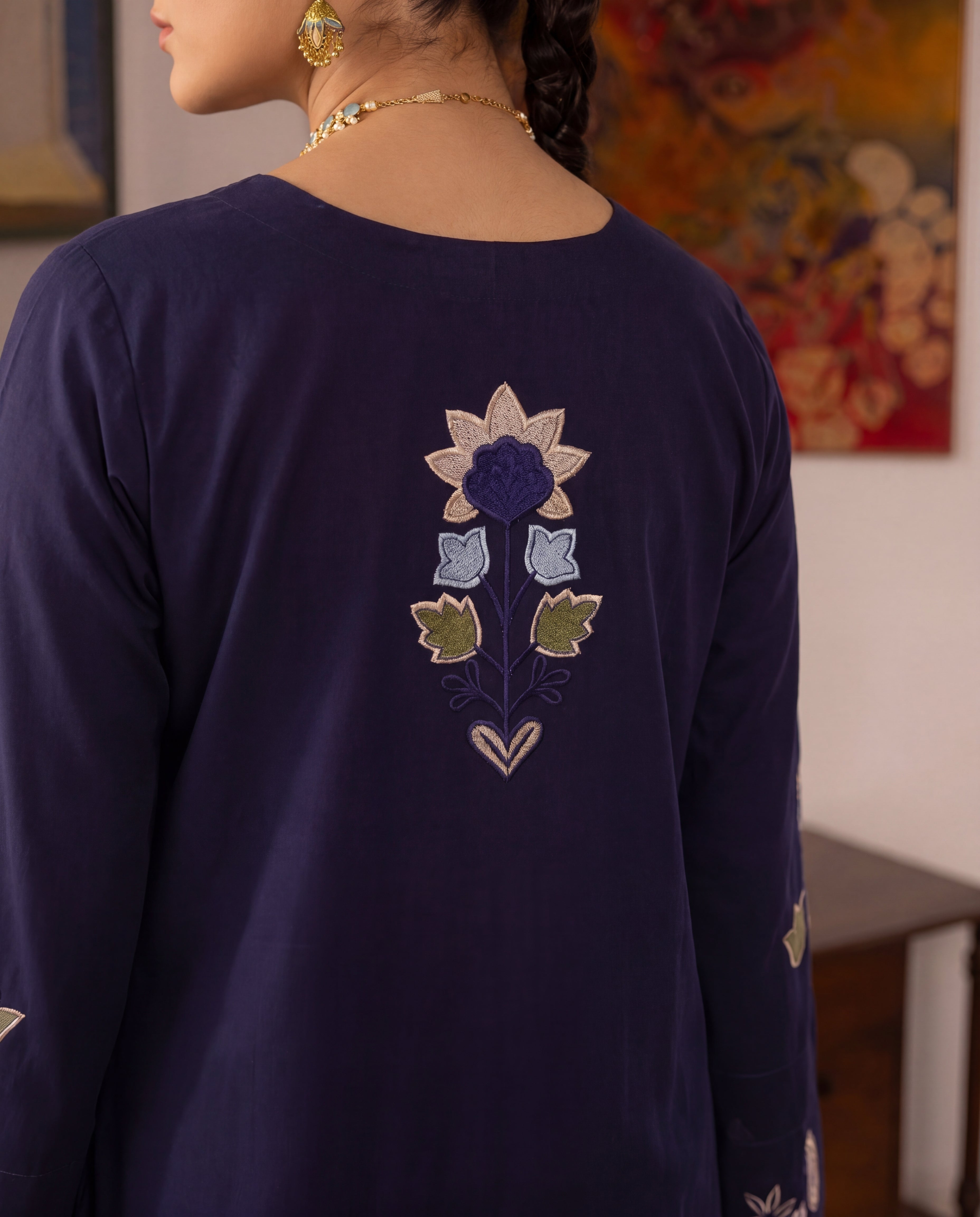 Zaviyar Premium Fabric Pakistani Summer Dresses - Sahiba-clothing - 4