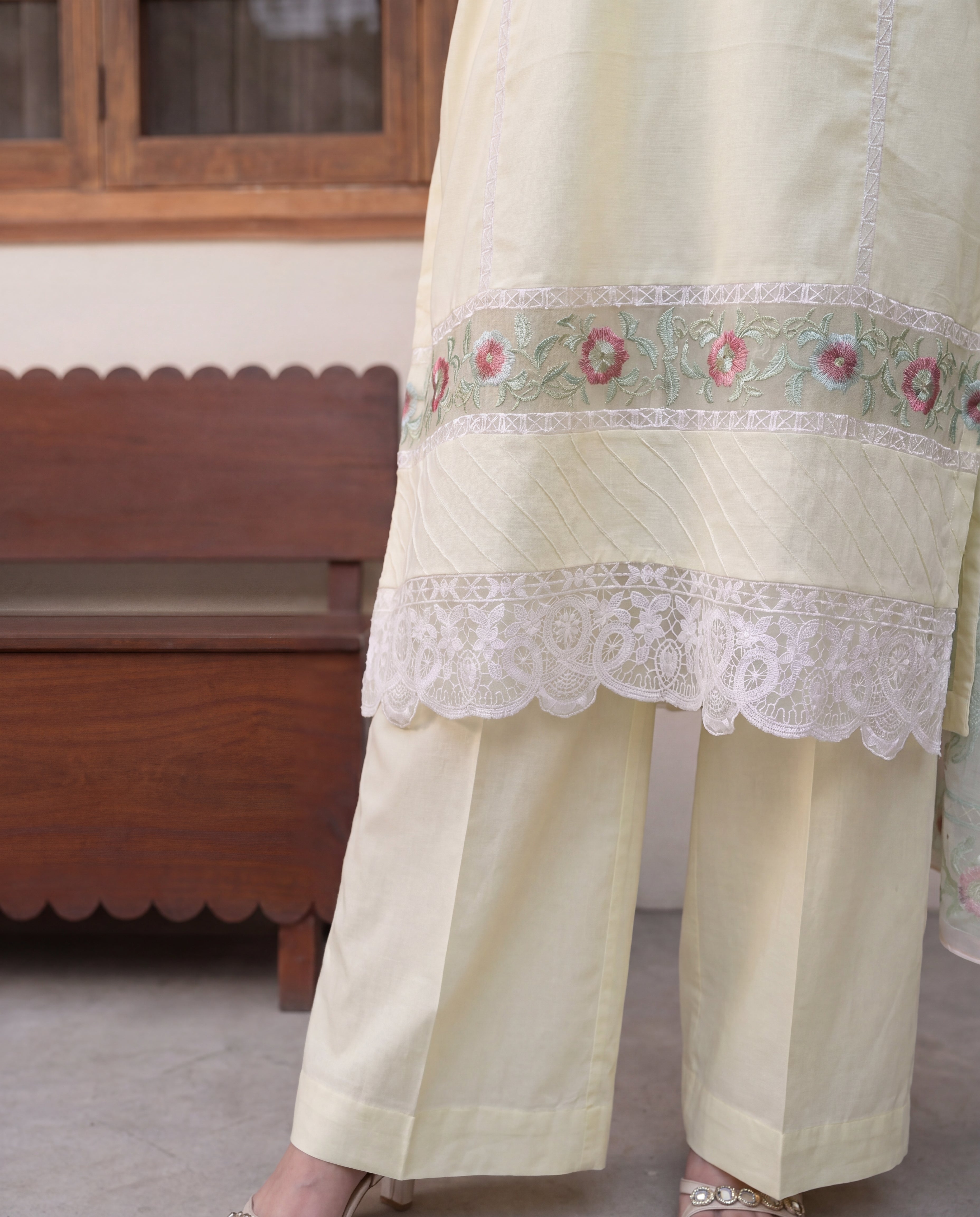 Moonflower Premium Fabric Pakistani Summer Dresses - Sahiba-clothing - 5