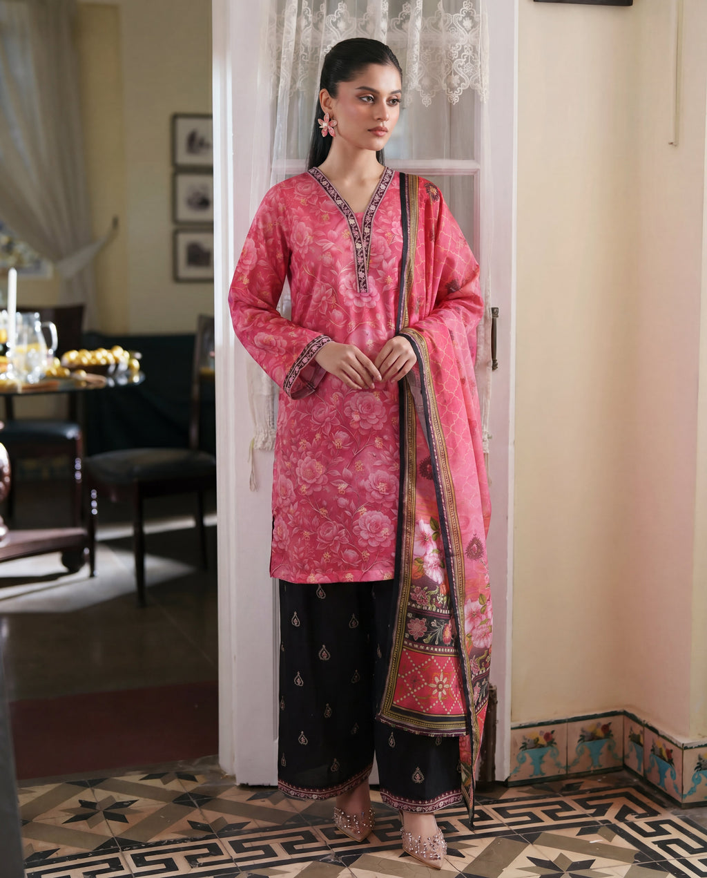 Zareh Premium Fabric Pakistani Summer Dresses - Sahiba-clothing - 1