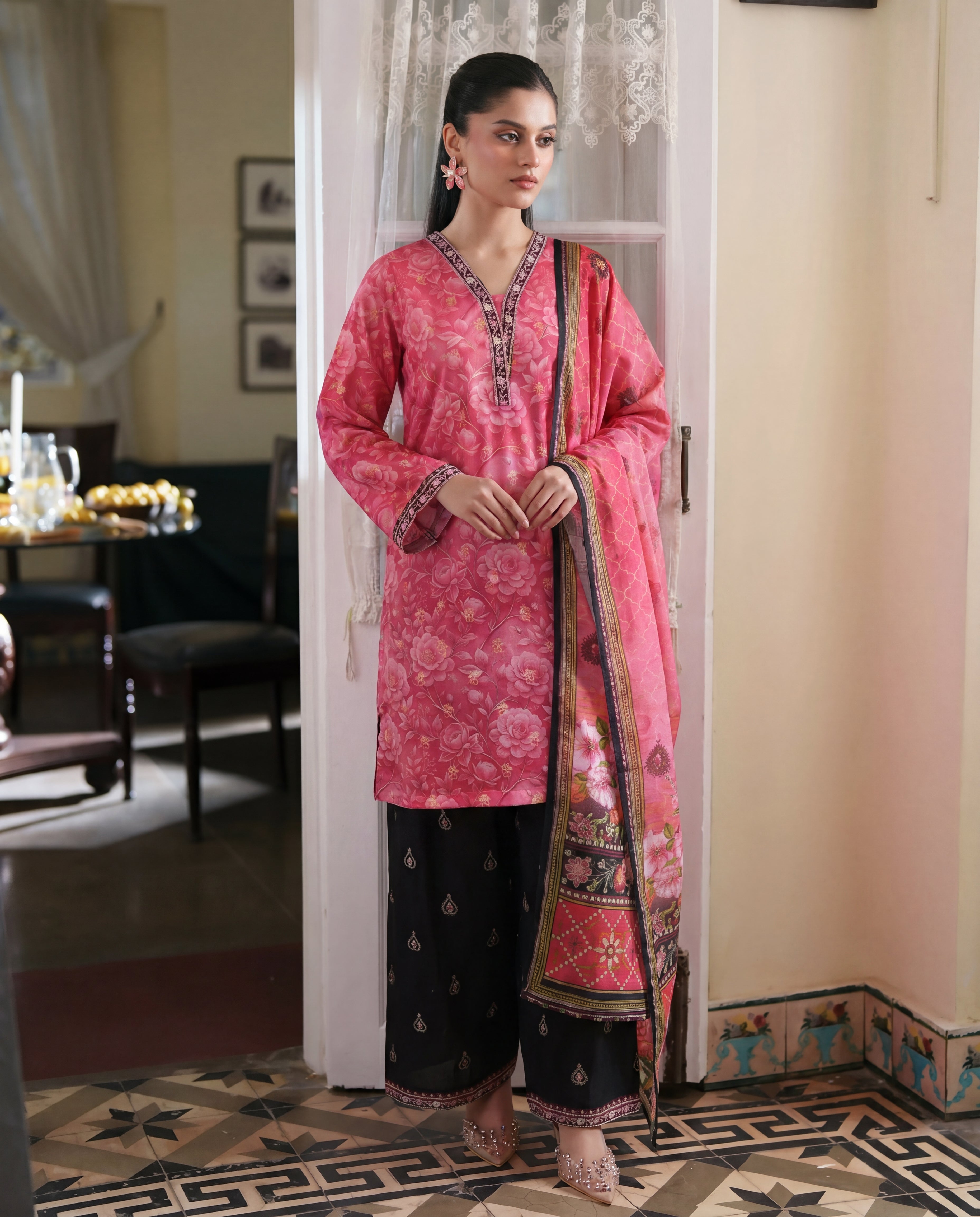 Zareh Premium Fabric Pakistani Summer Dresses - Sahiba-clothing - 1