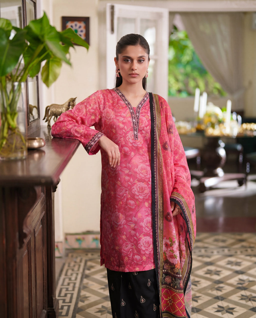 Zareh Premium Fabric Pakistani Summer Dresses - Sahiba-clothing - 2