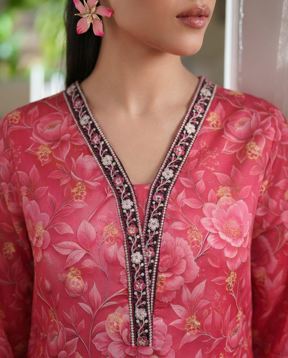 Zareh Premium Fabric Pakistani Summer Dresses - Sahiba-clothing - 4