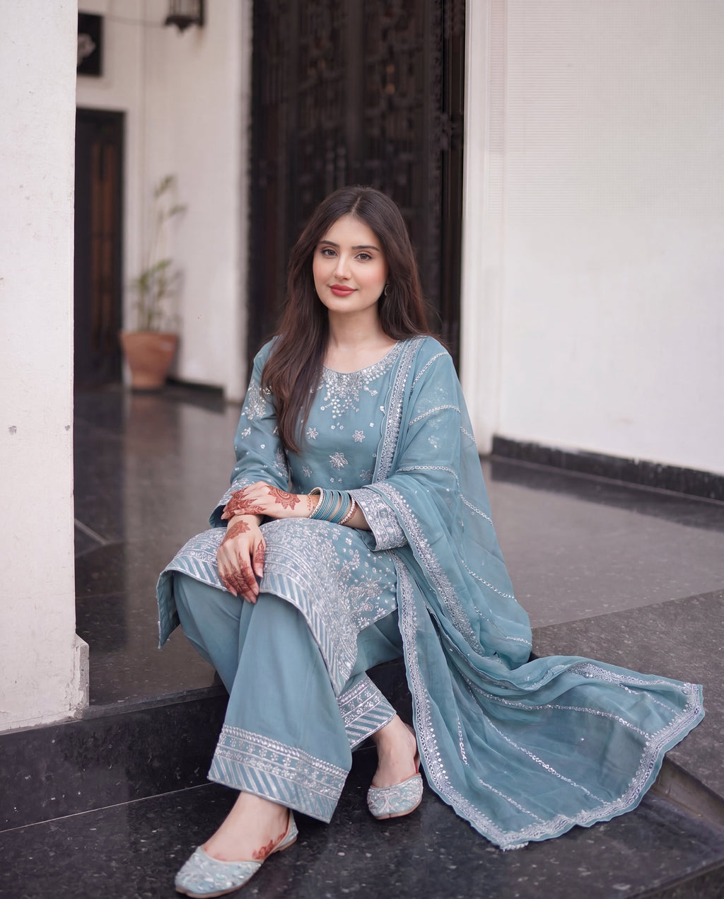 Bilonara Premium Fabric Pakistani Summer Dresses - Sahiba-clothing - 5
