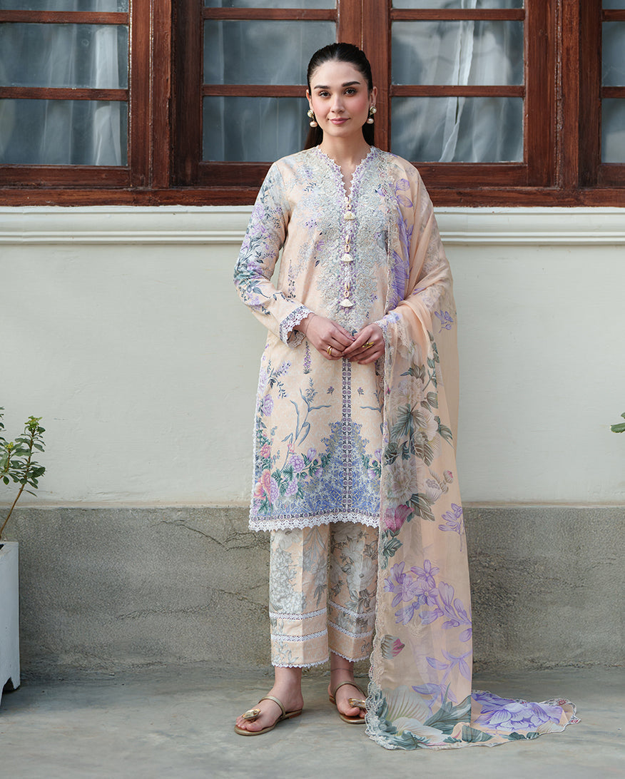 Gentle Breeze Organza Women Clothing - Roheenaz - 1