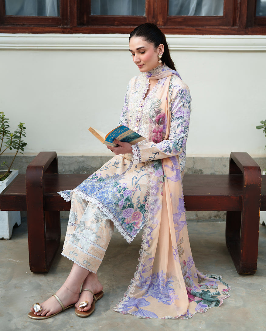 Gentle Breeze Organza Women Clothing - Roheenaz - 5