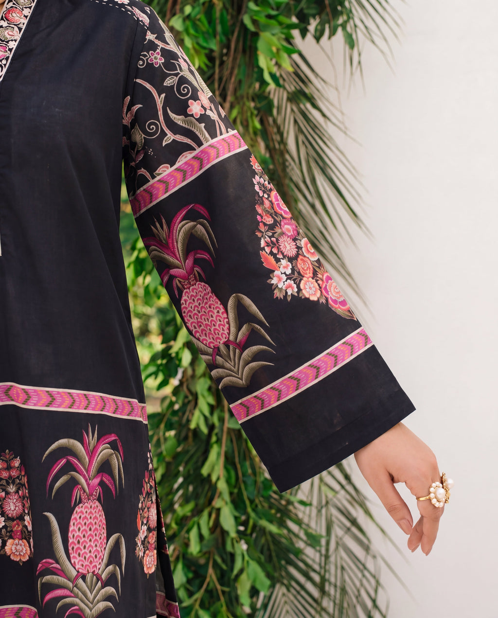 Geranium Premium Fabric Pakistani Summer Dresses - Sahiba-clothing - 5