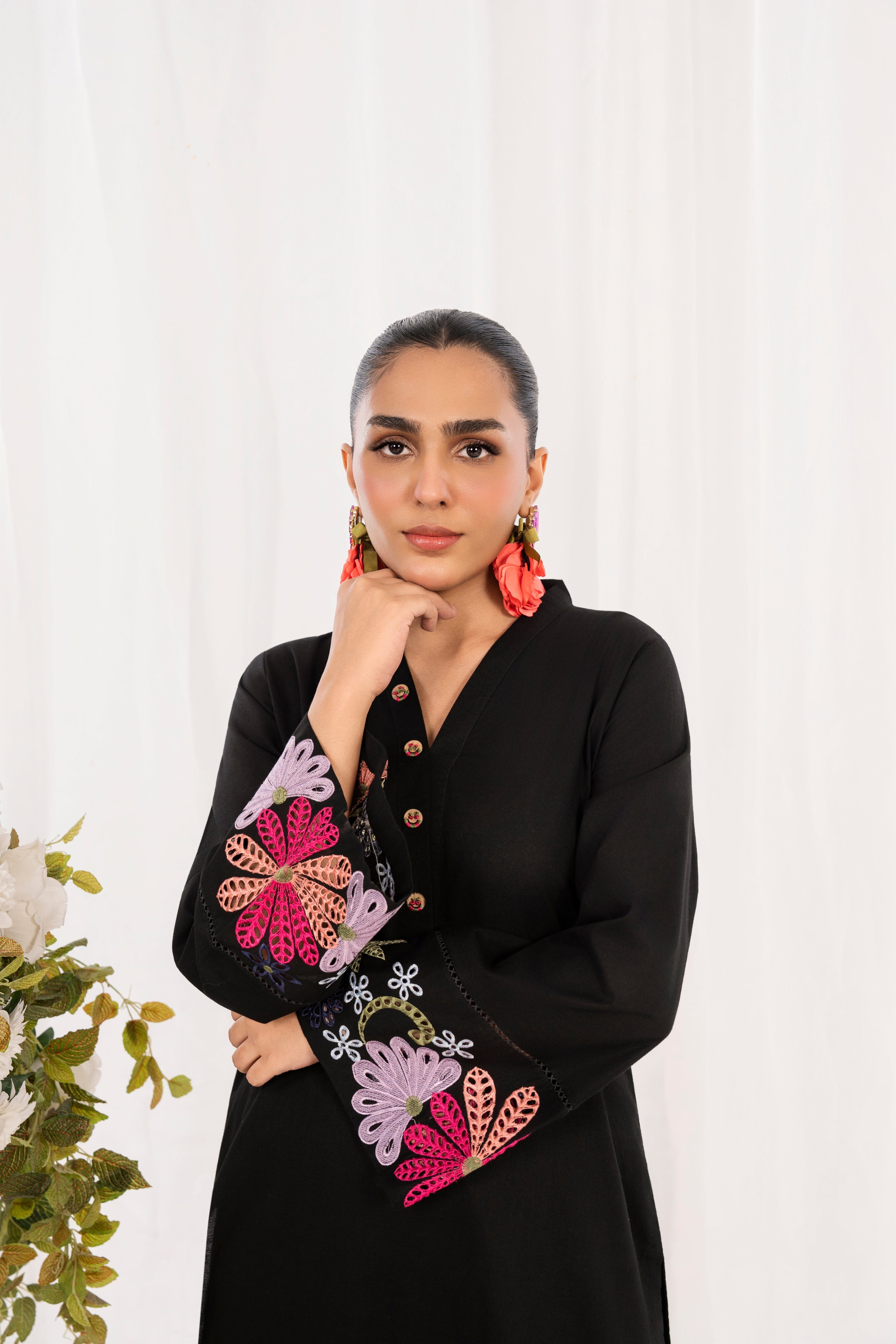 Gilla Premium Fabric Pakistani Summer Dresses - Sahiba-clothing - 3